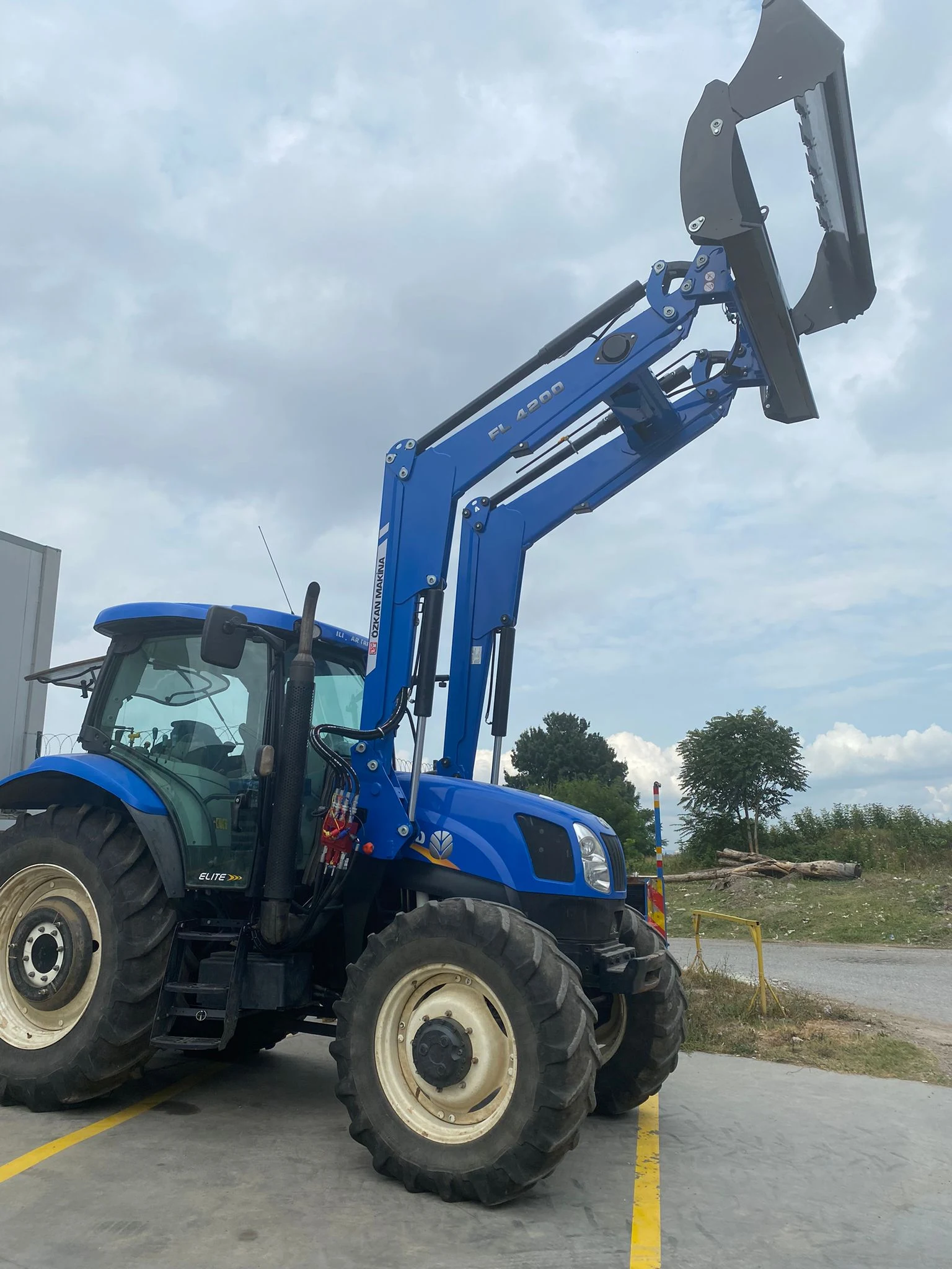 New Holland T6050 Özkan Makina uygulama 3