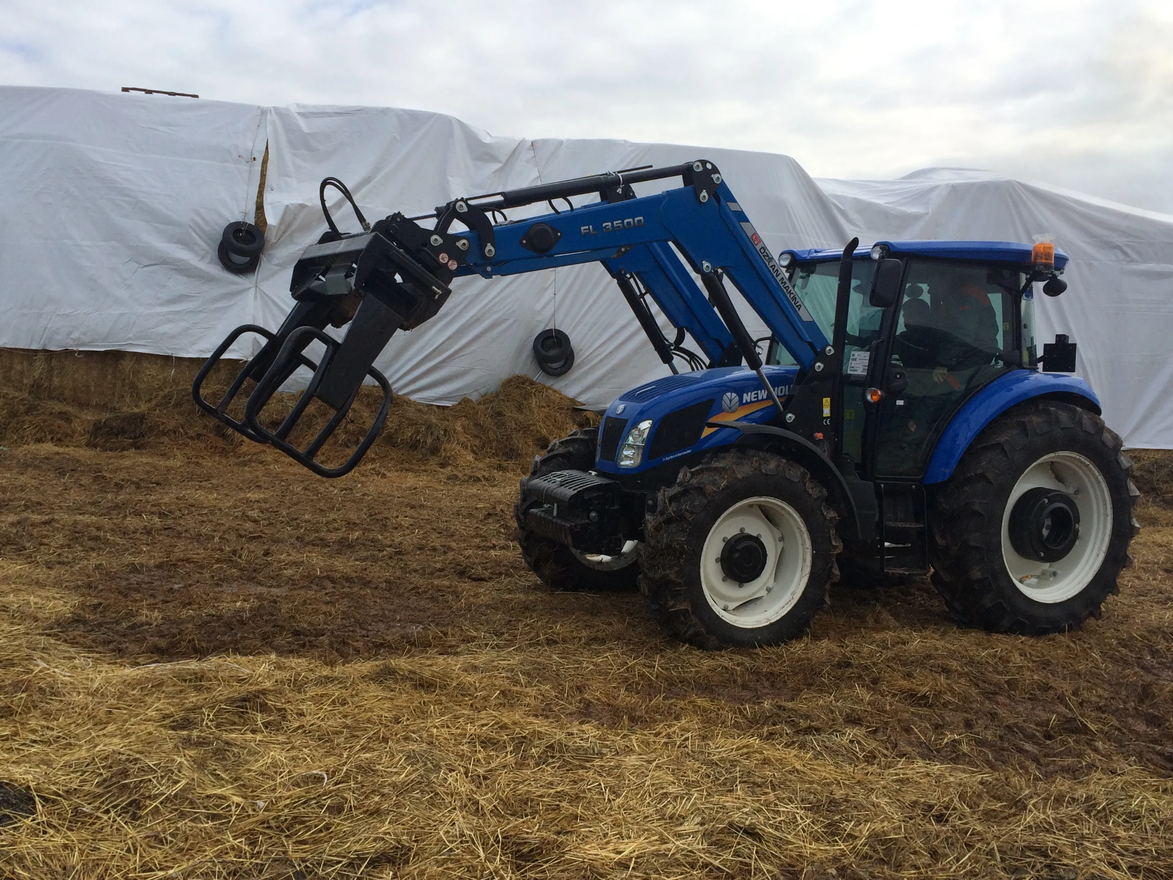 New Holland TD 100 Özkan Makina uygulama 9