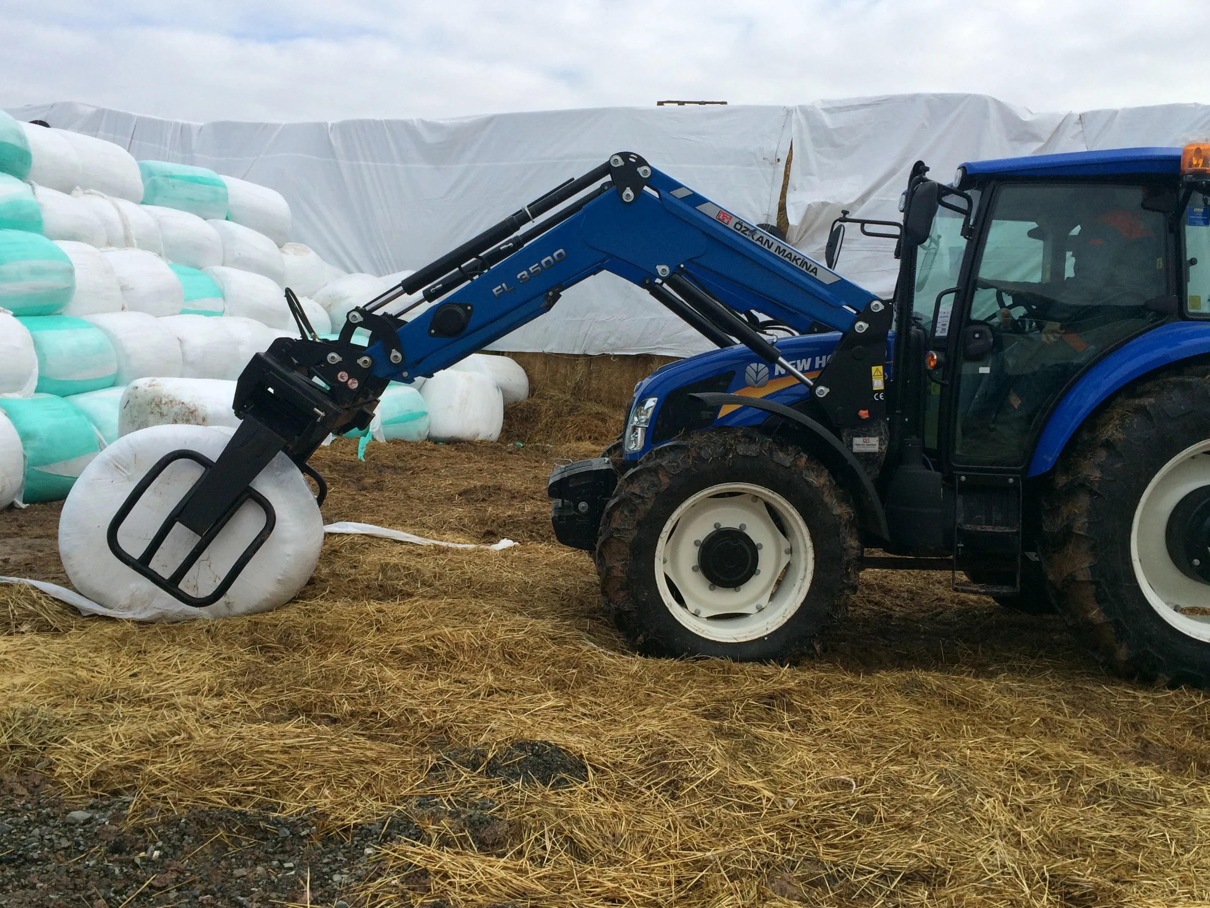 New Holland TD 100 Özkan Makina uygulama 11
