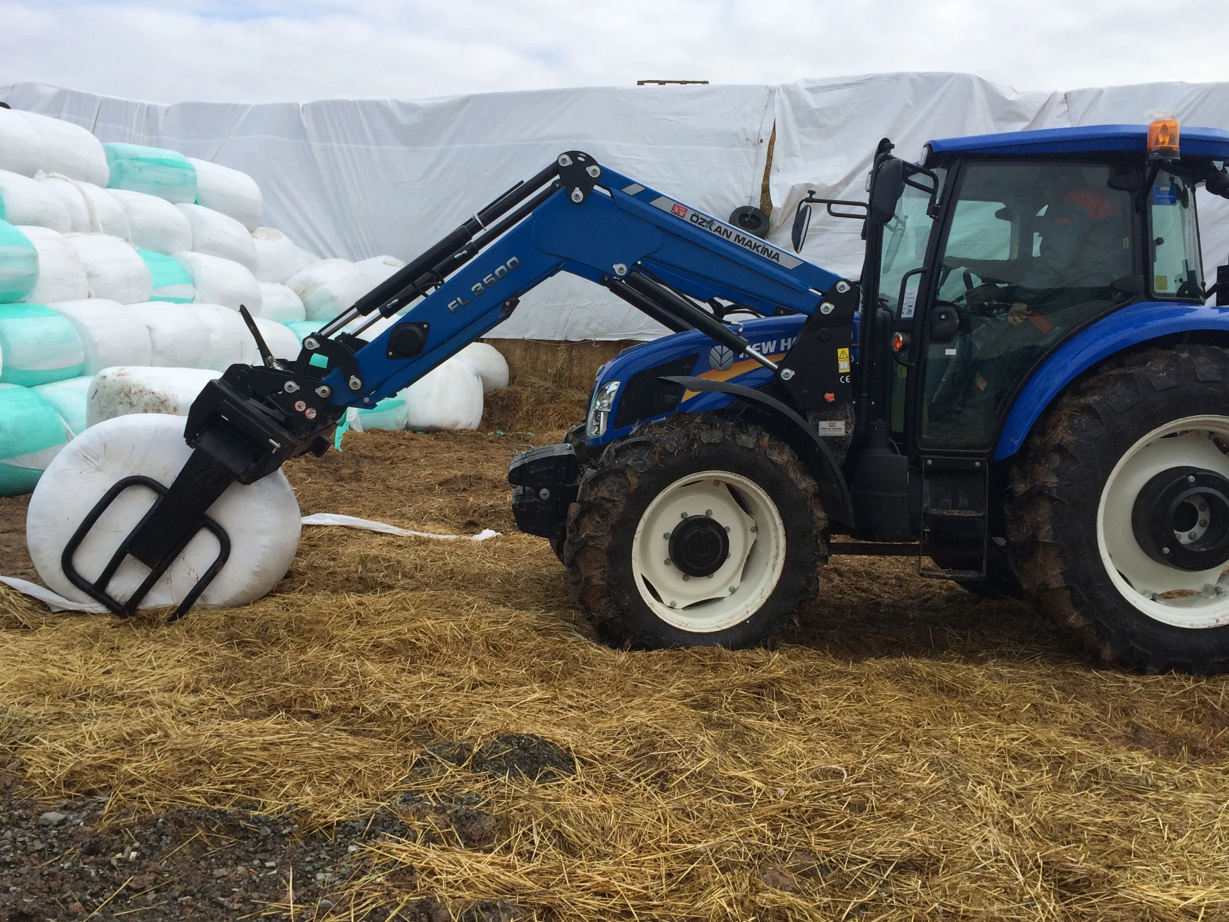 New Holland TD 100 Özkan Makina uygulama 12