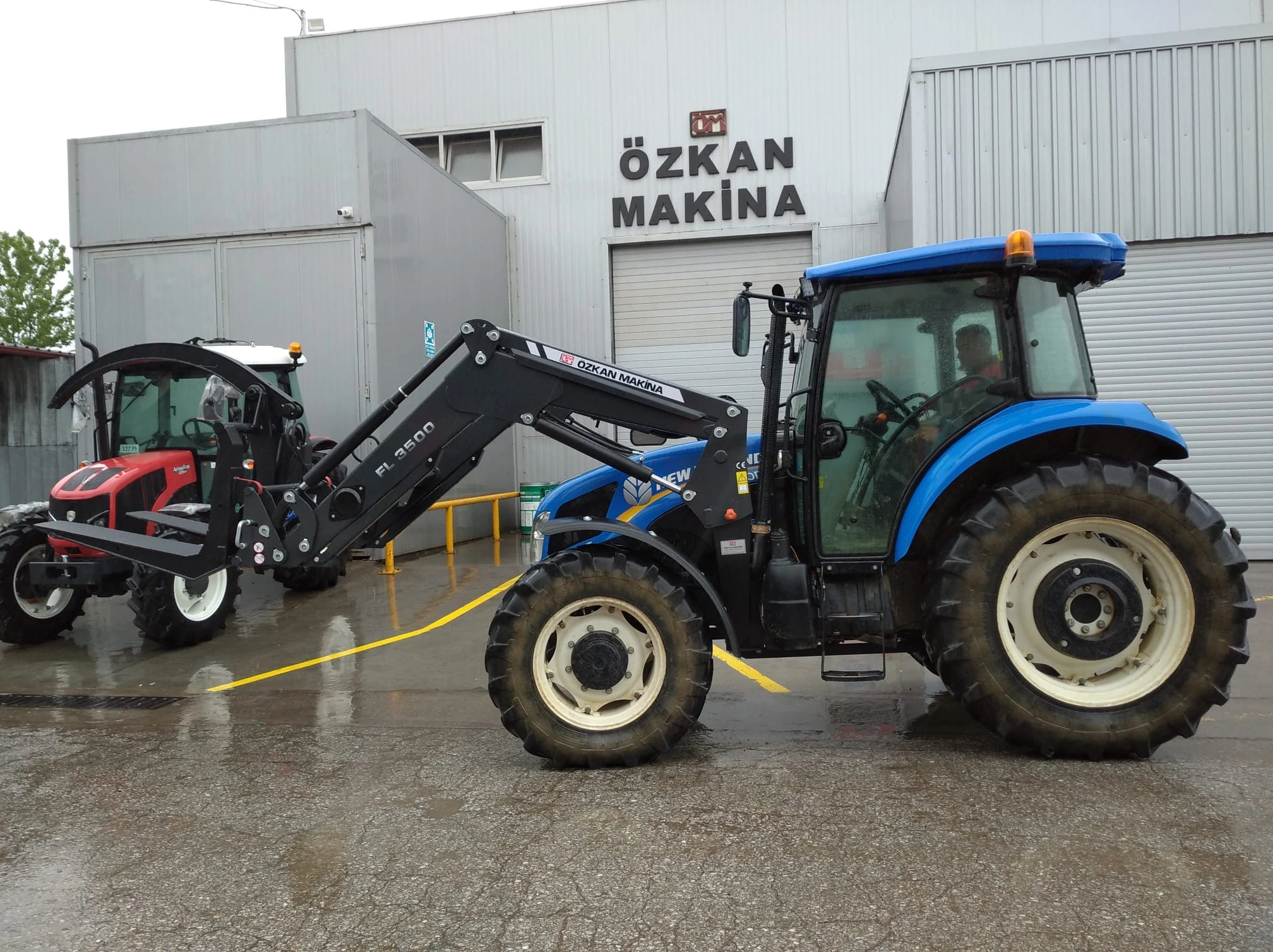 New Holland TD 100 Özkan Makina uygulama 1