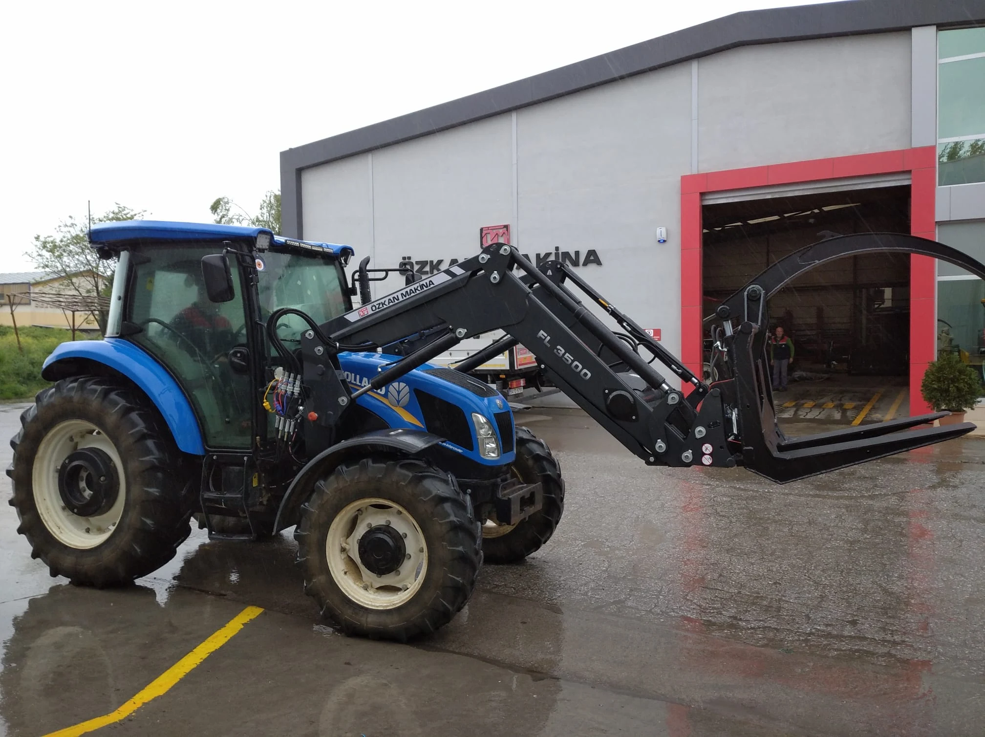 New Holland TD 100 Özkan Makina uygulama 2