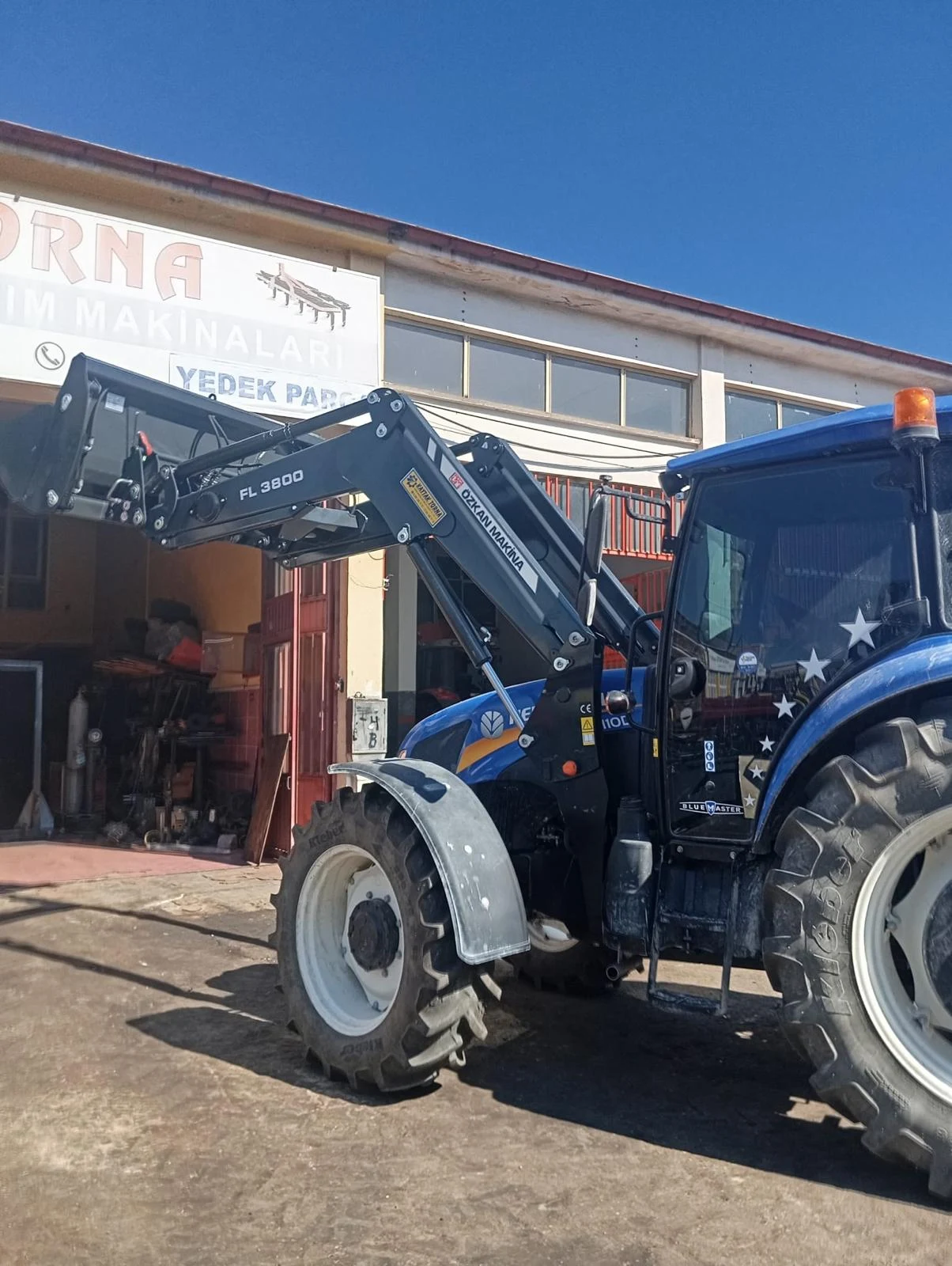 New Holland TD110 D Özkan Makina uygulama 1