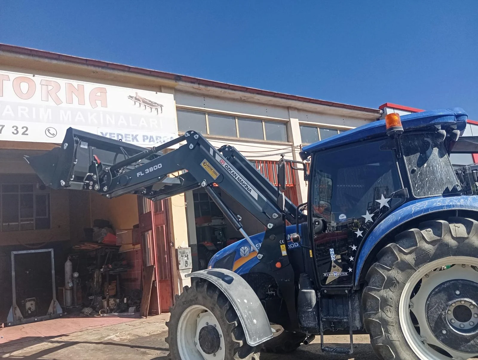 New Holland TD110 D Özkan Makina uygulama 7