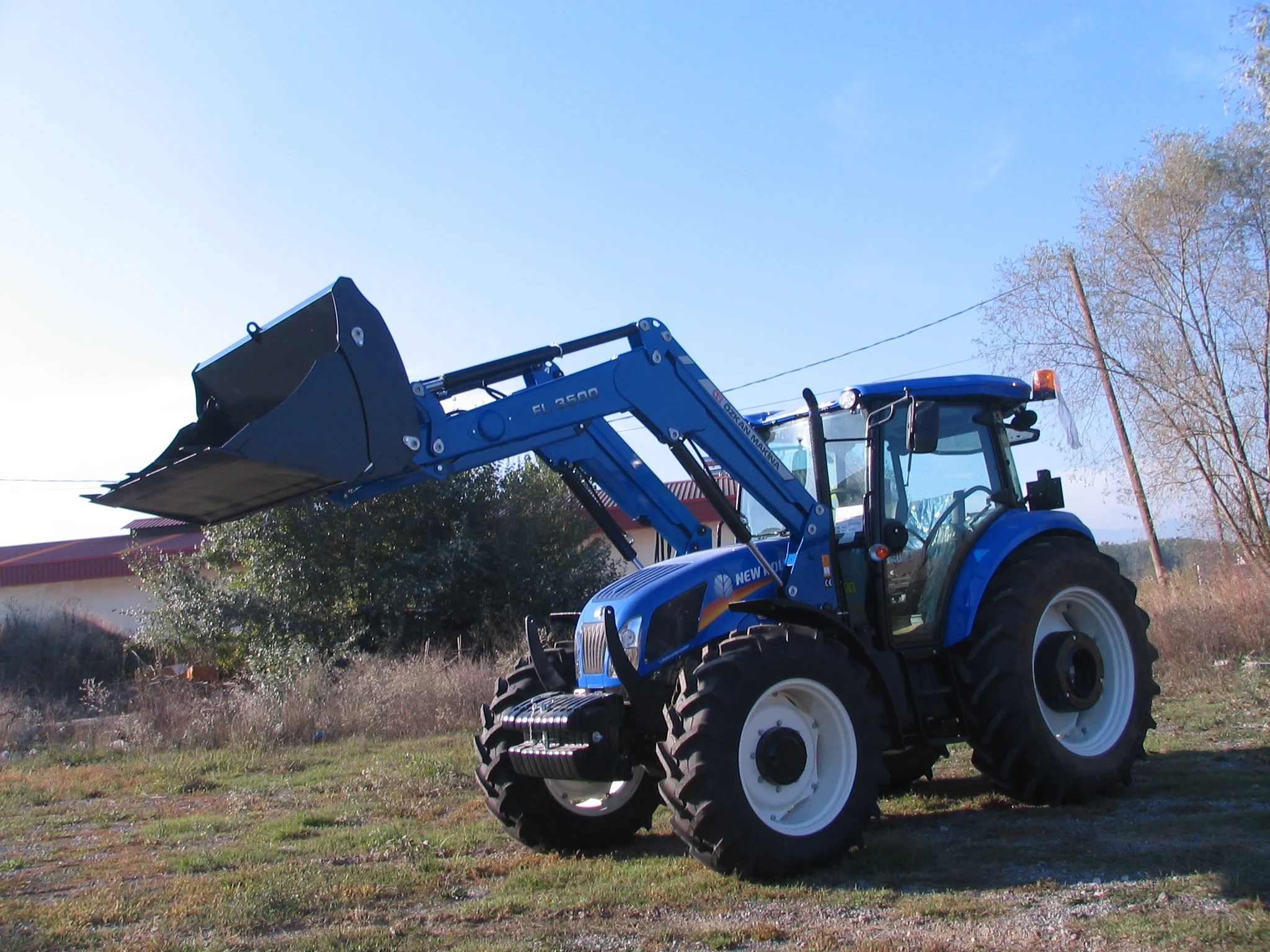 New Holland TD110 Özkan Makina uygulama 2