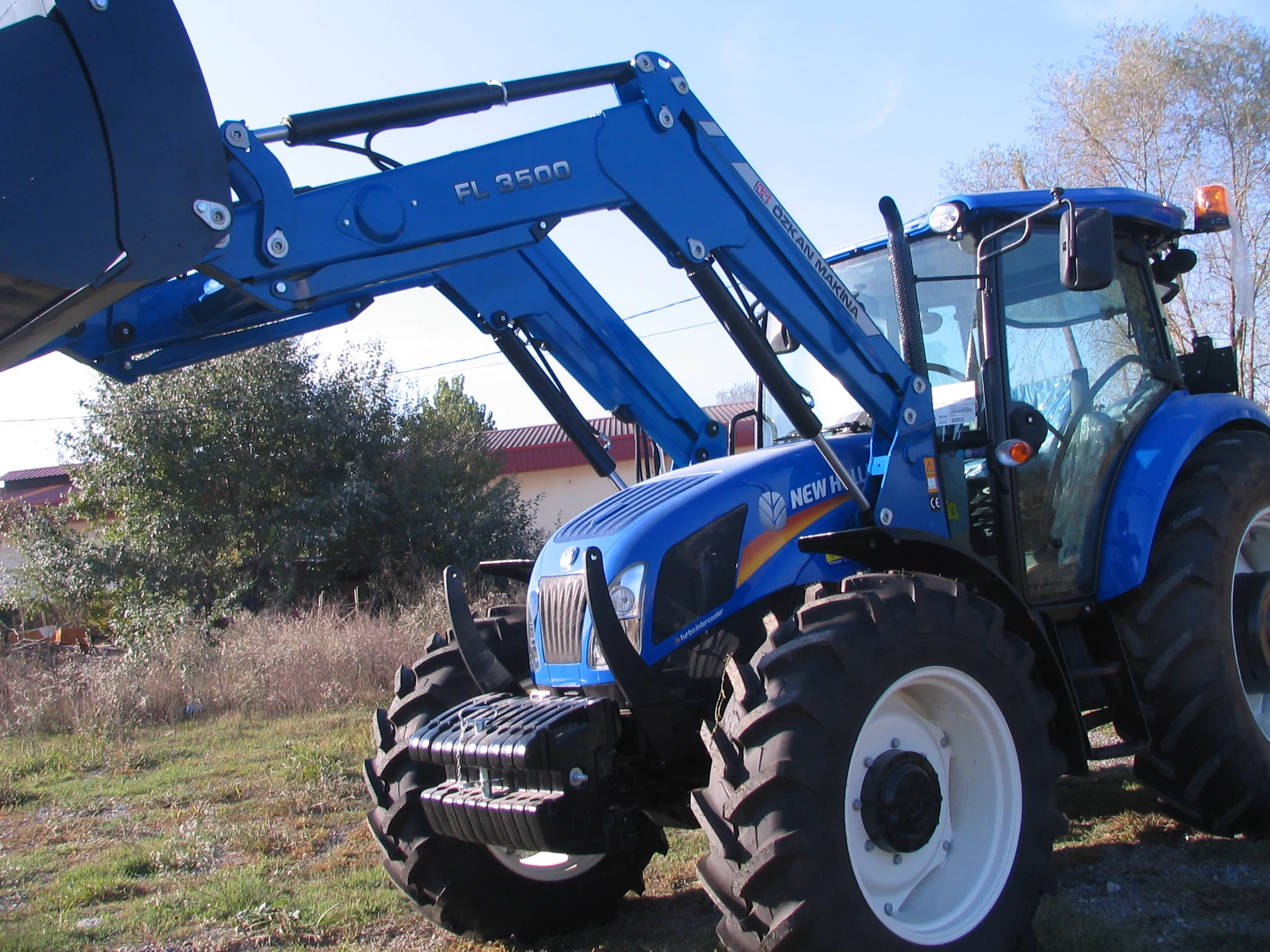 New Holland TD110 Özkan Makina uygulama 8