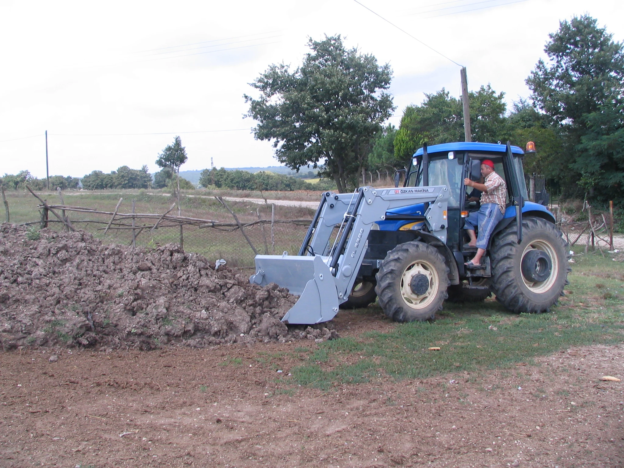 New Holland TD 85 Özkan Makina uygulama 2