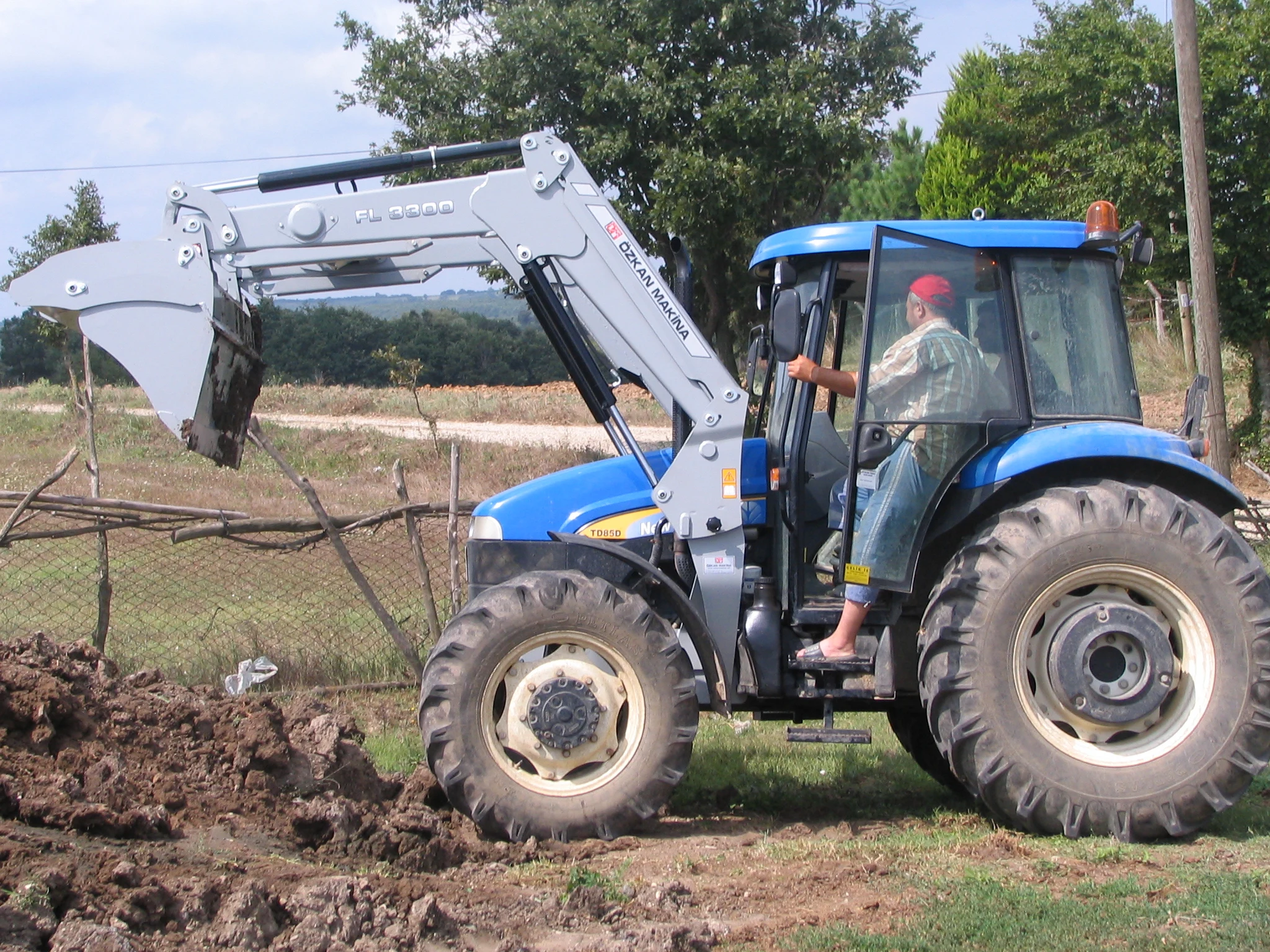 New Holland TD 85 Özkan Makina uygulama 4
