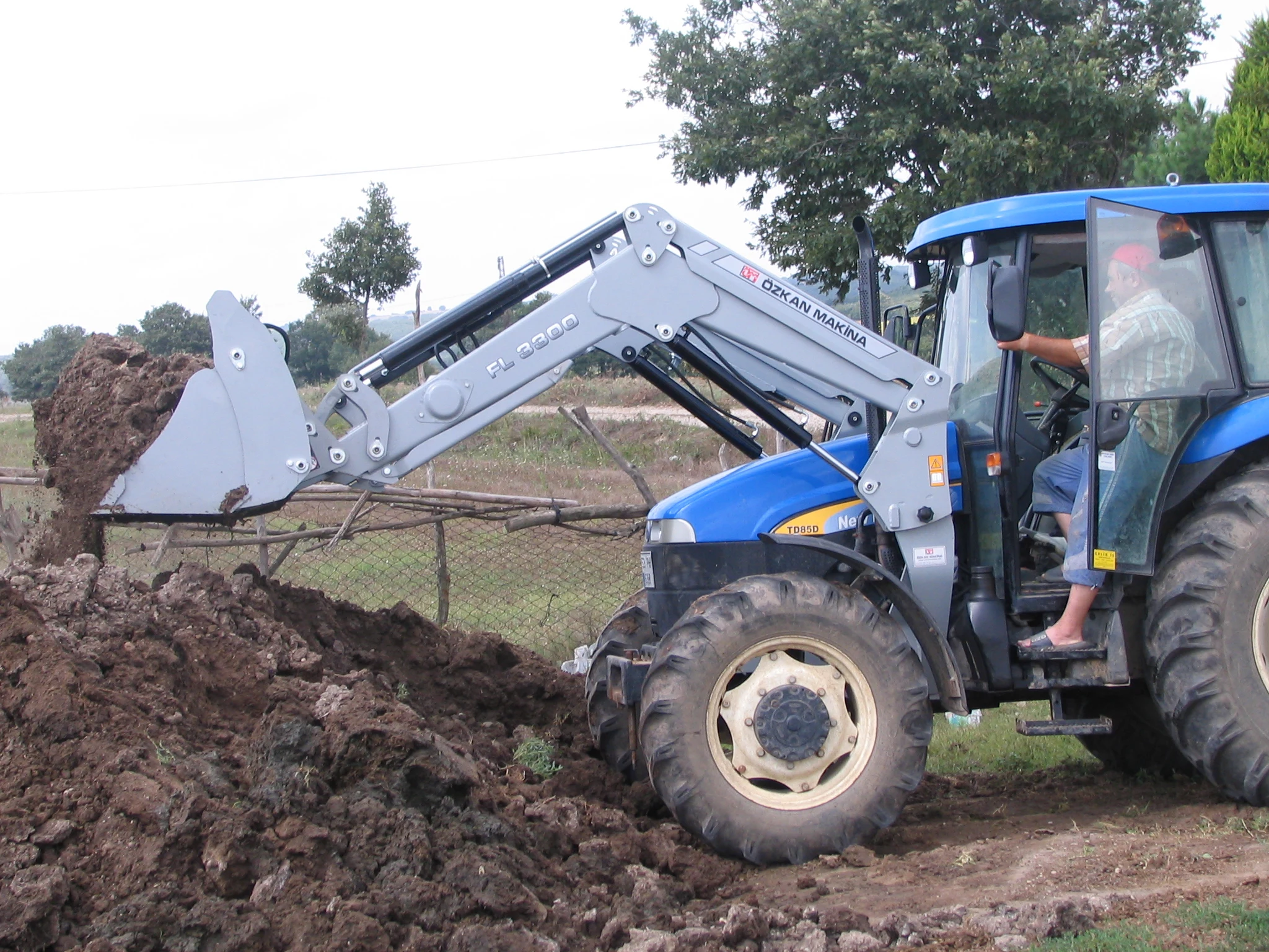 New Holland TD 85 Özkan Makina uygulama 5