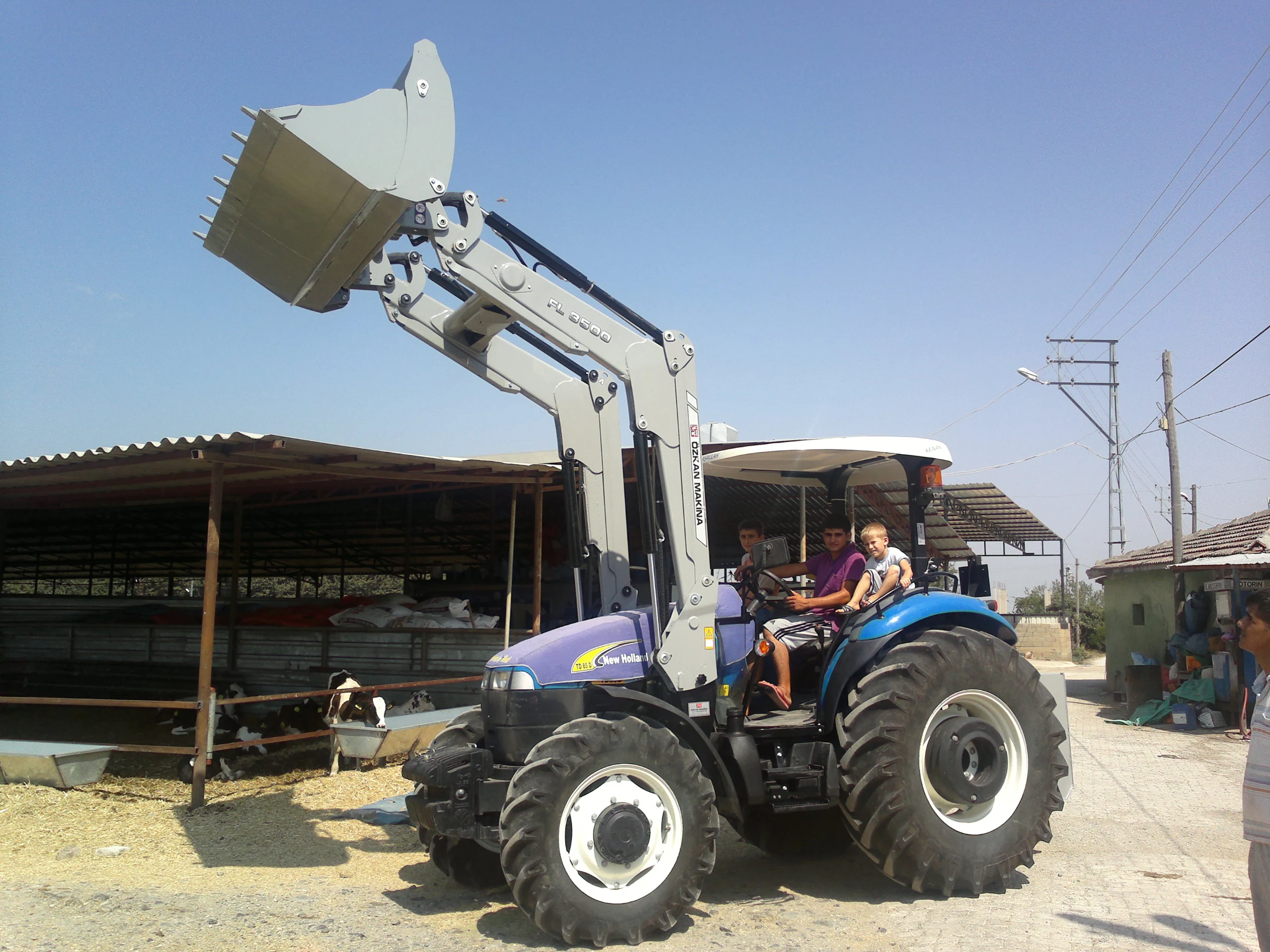 New Holland TD 85 Özkan Makina uygulama 8