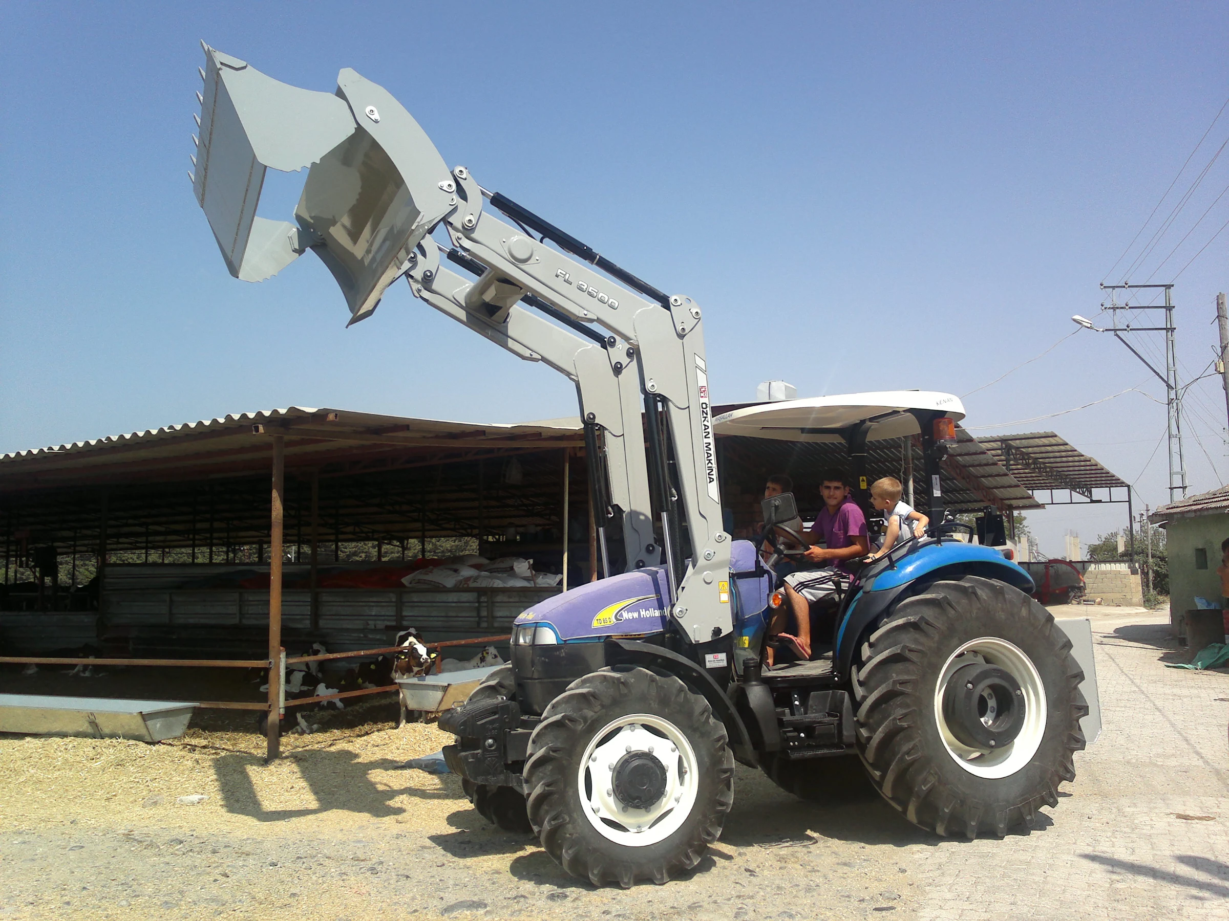 New Holland TD 85 Özkan Makina uygulama 9