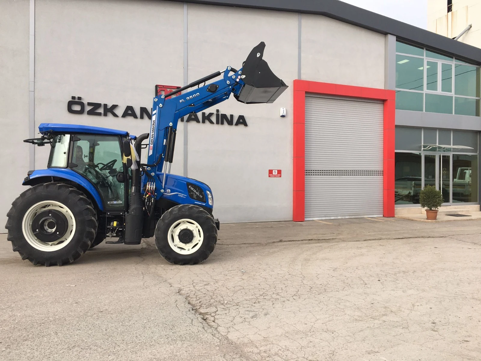 New Holland TD5.100 Özkan Makina uygulama 1