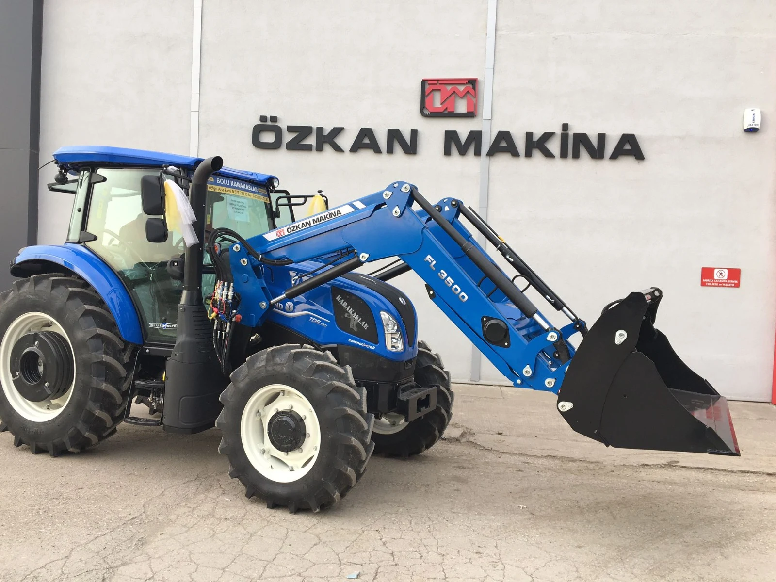 New Holland TD5.100 Özkan Makina uygulama 2