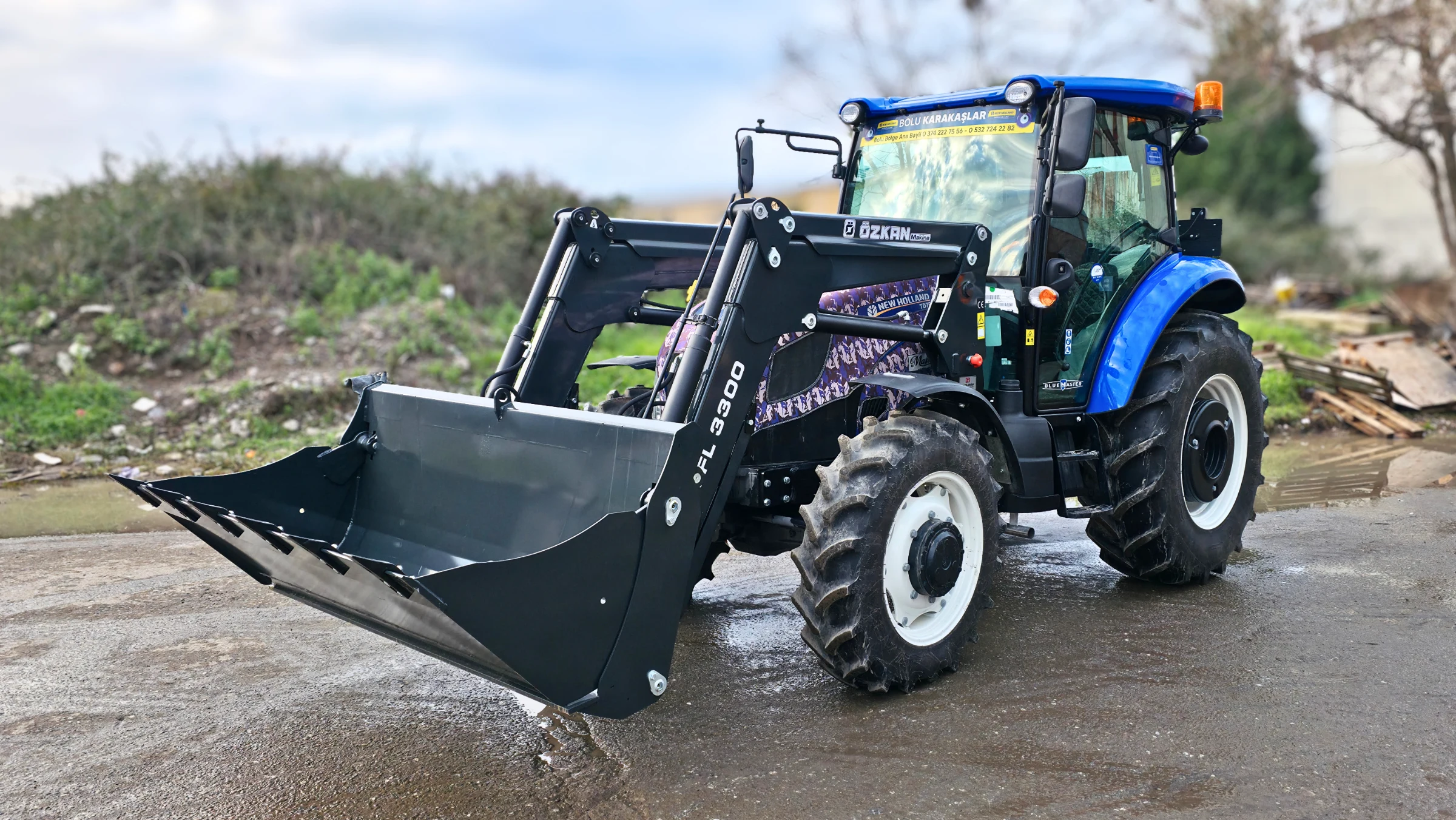 New Holland TD75 Özkan Makina uygulama 1