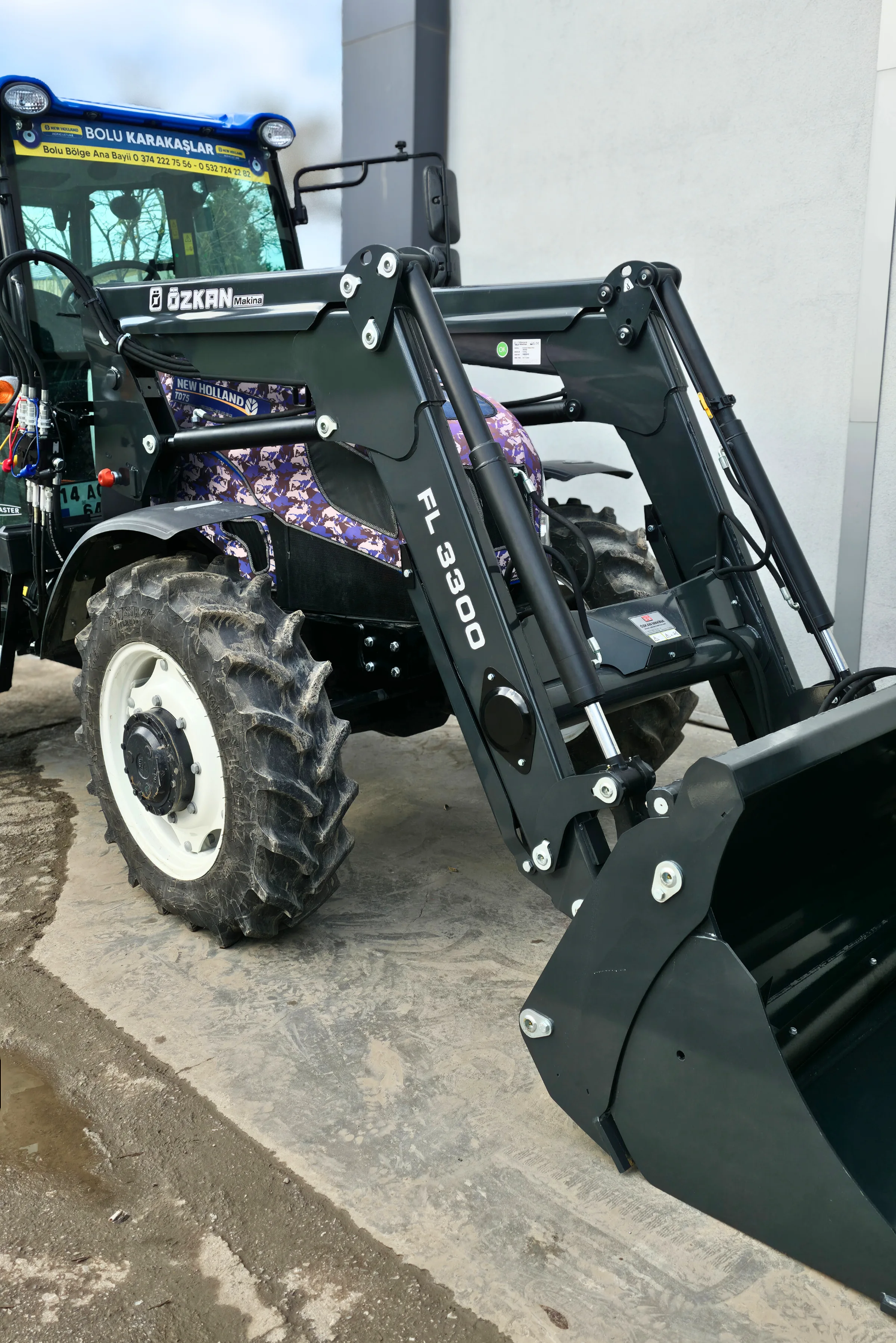 New Holland TD75 Özkan Makina uygulama 4