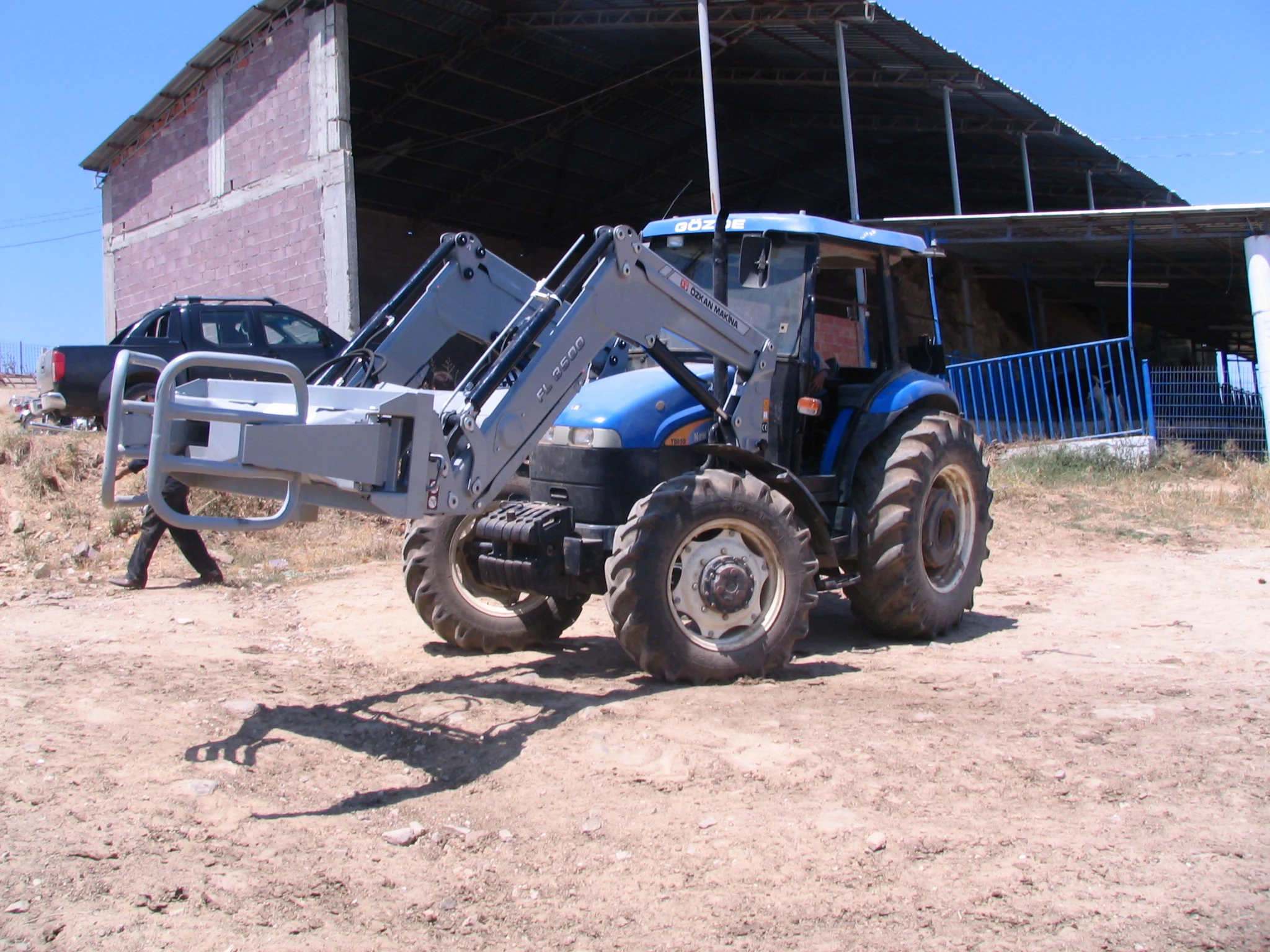 New Holland TD85 Özkan Makina uygulama 1