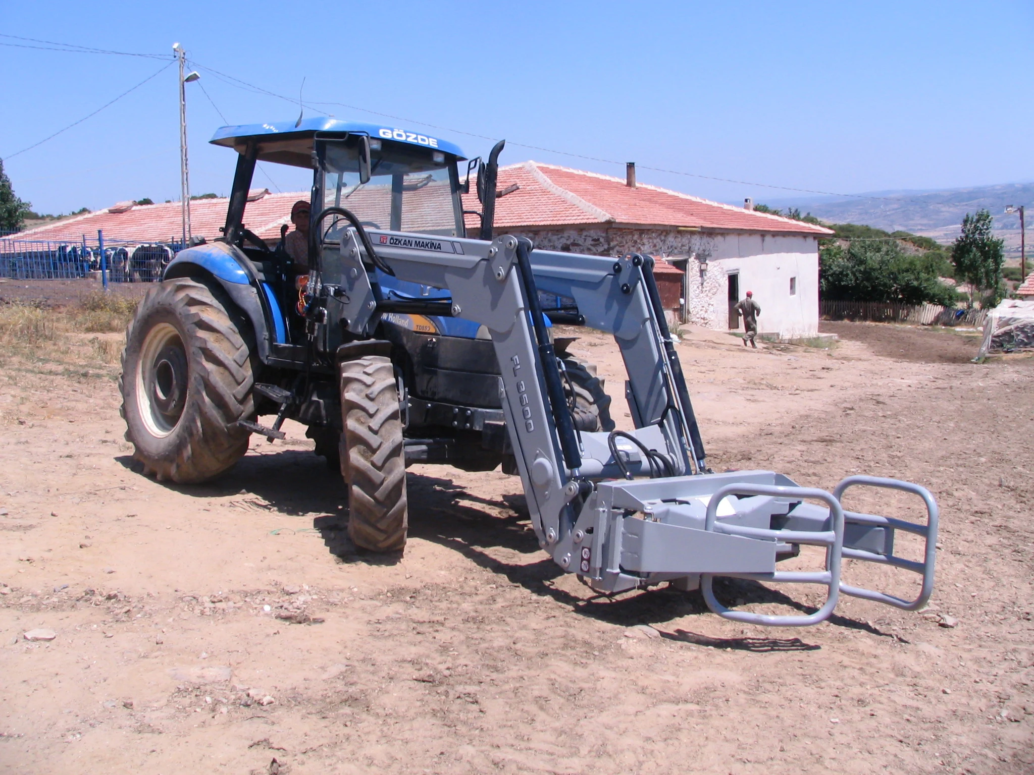 New Holland TD85 Özkan Makina uygulama 2