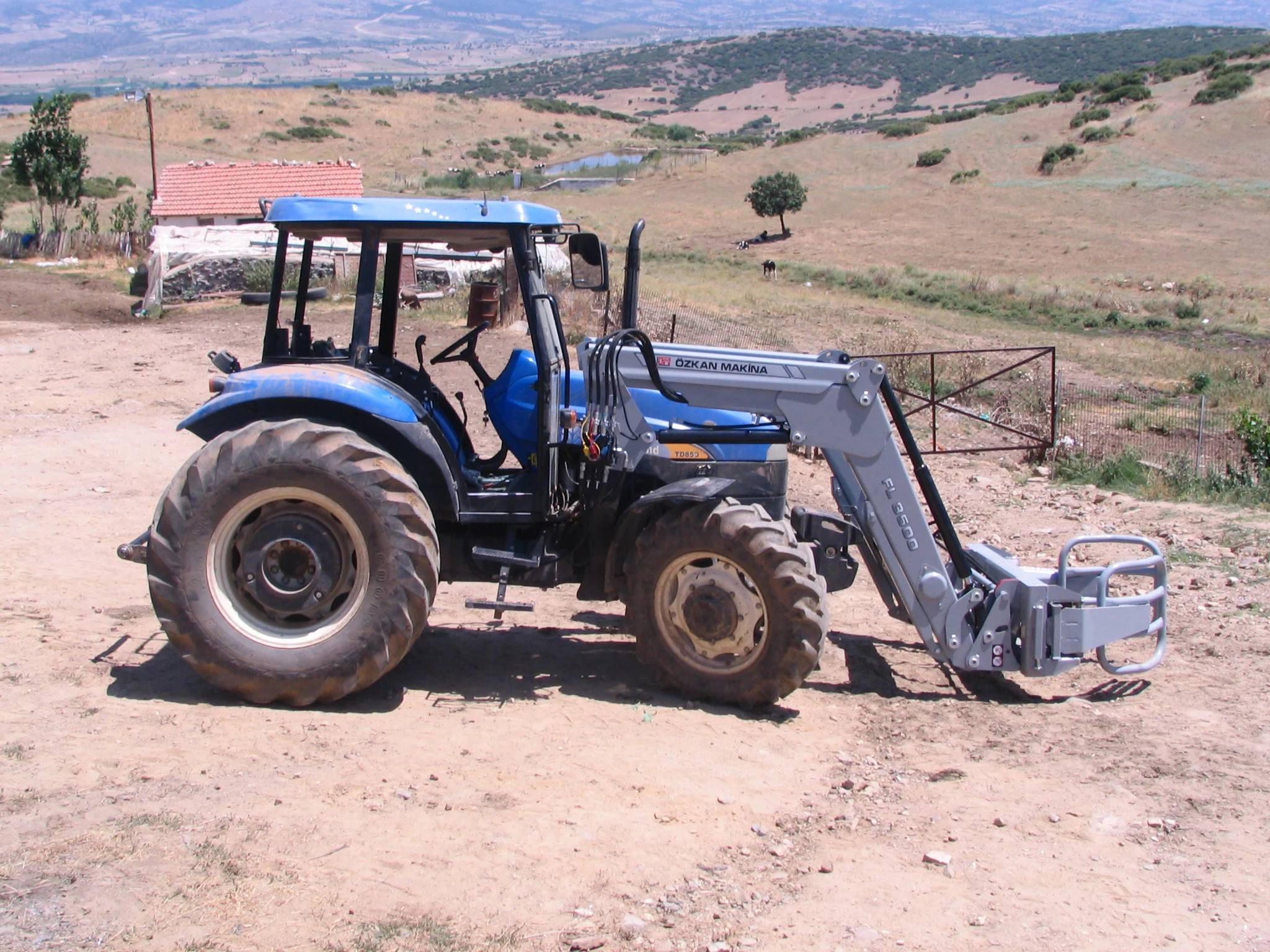 New Holland TD85 Özkan Makina uygulama 3