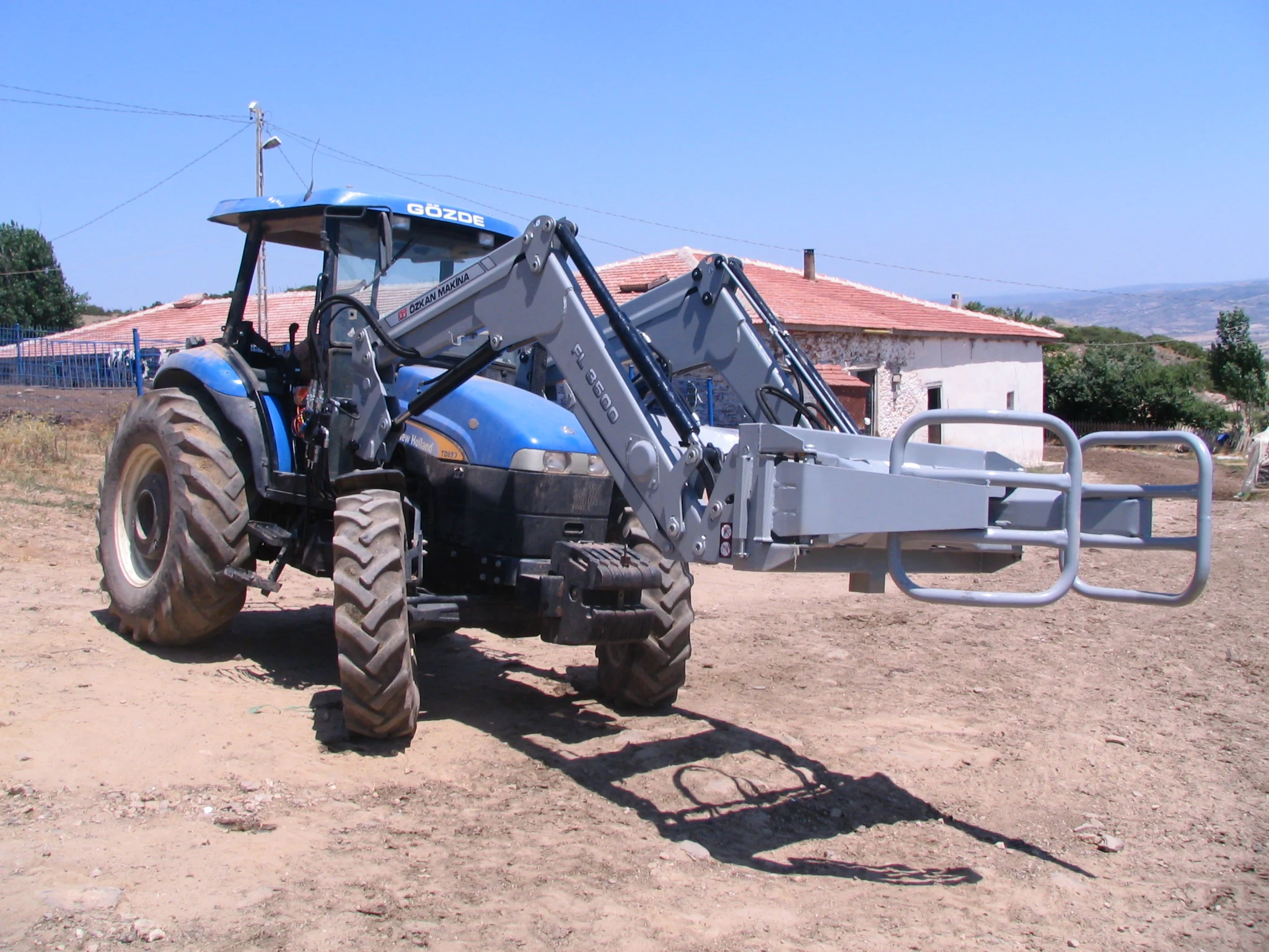 New Holland TD85 Özkan Makina uygulama 4