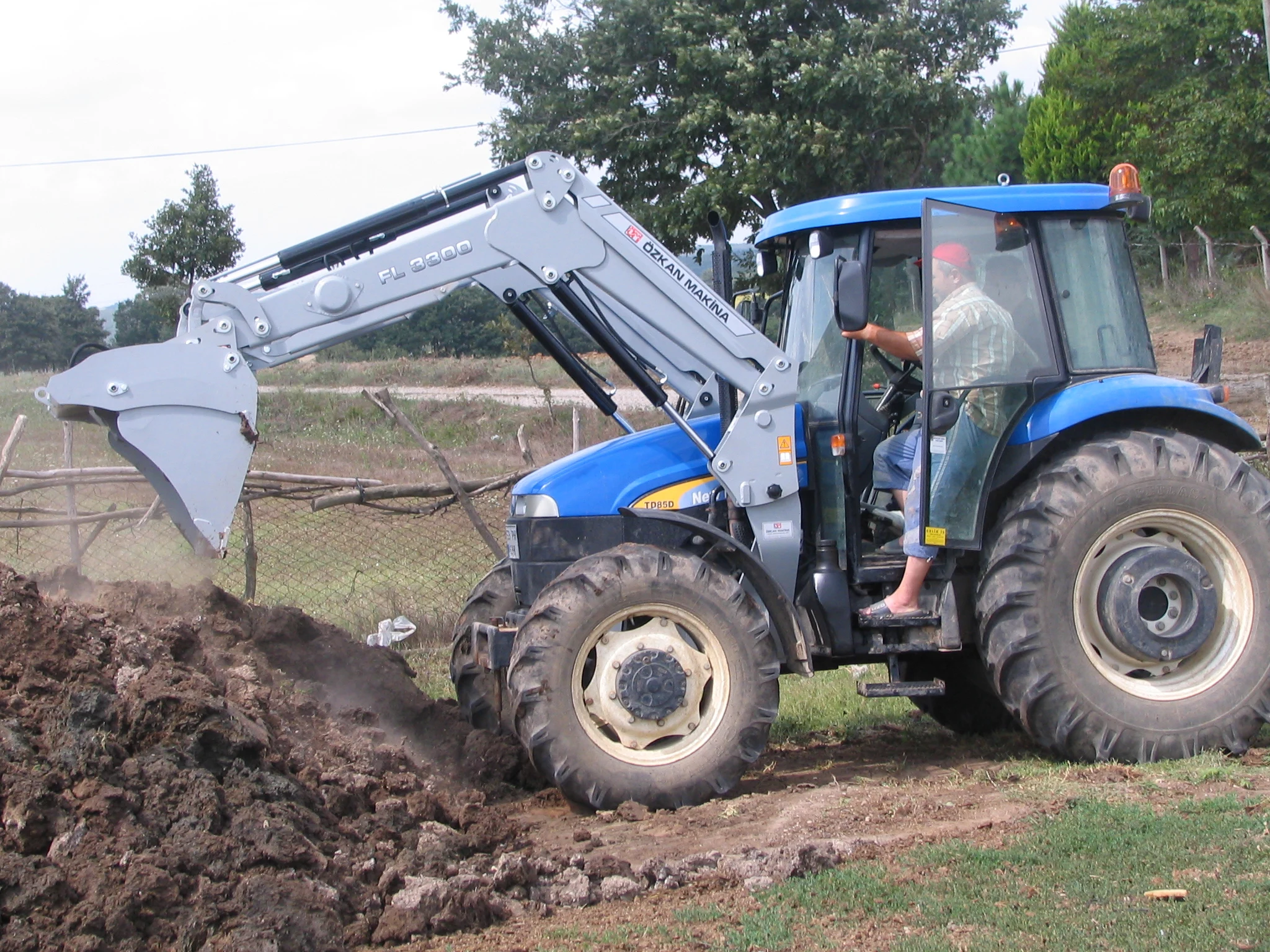 New Holland TD85D Özkan Makina uygulama 2