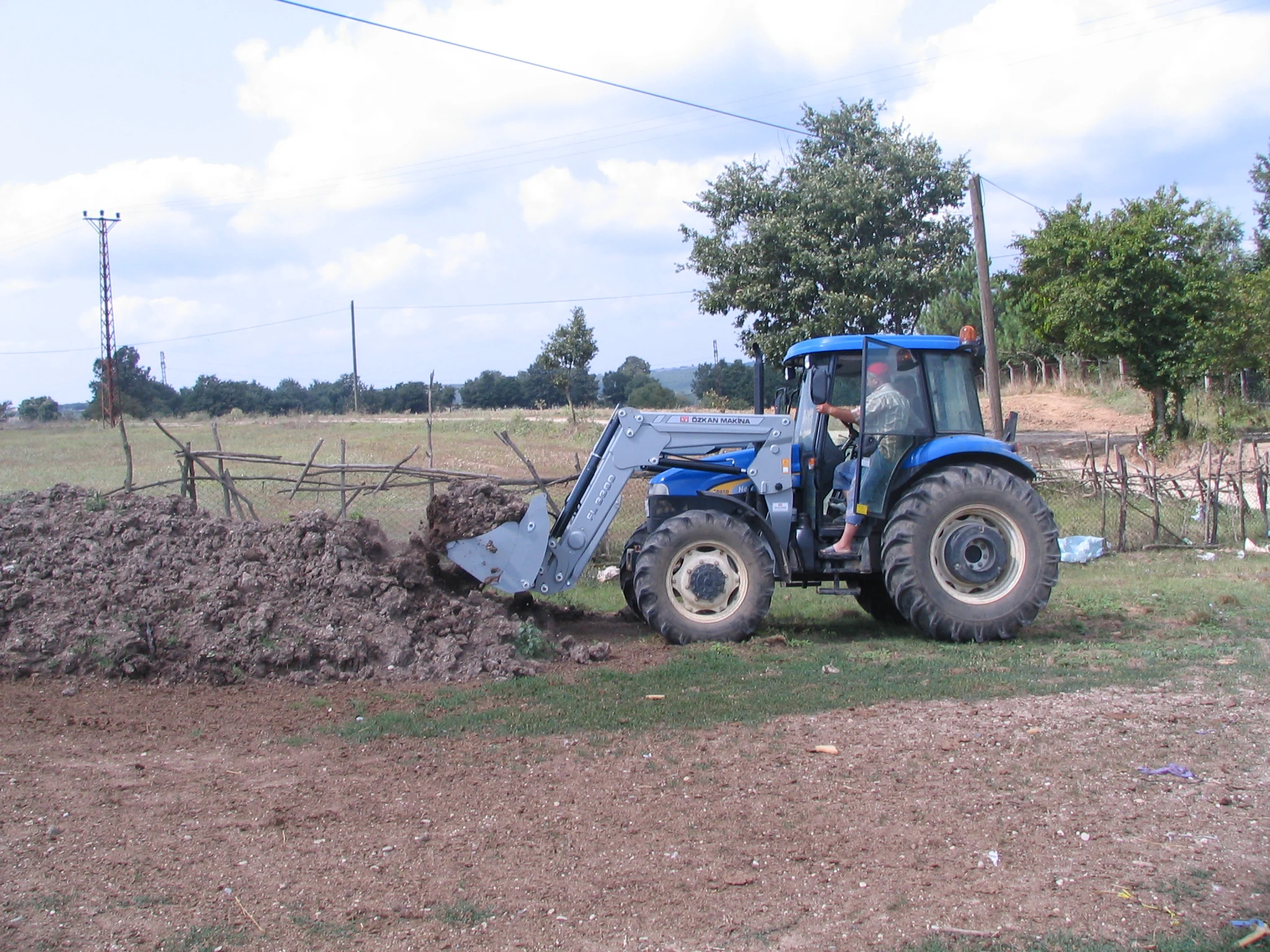 New Holland TD85D Özkan Makina uygulama 3