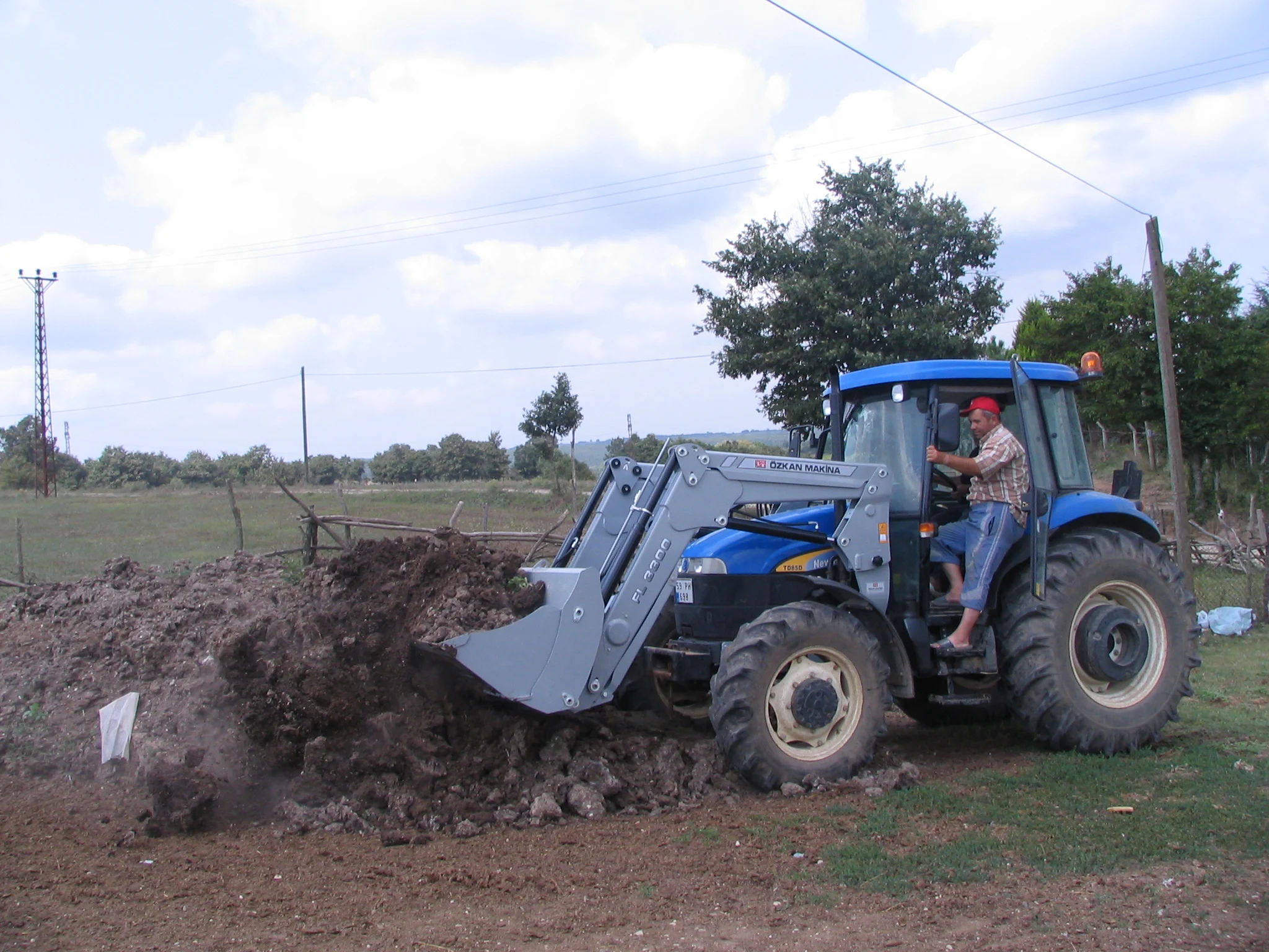 New Holland TD85D Özkan Makina uygulama 7