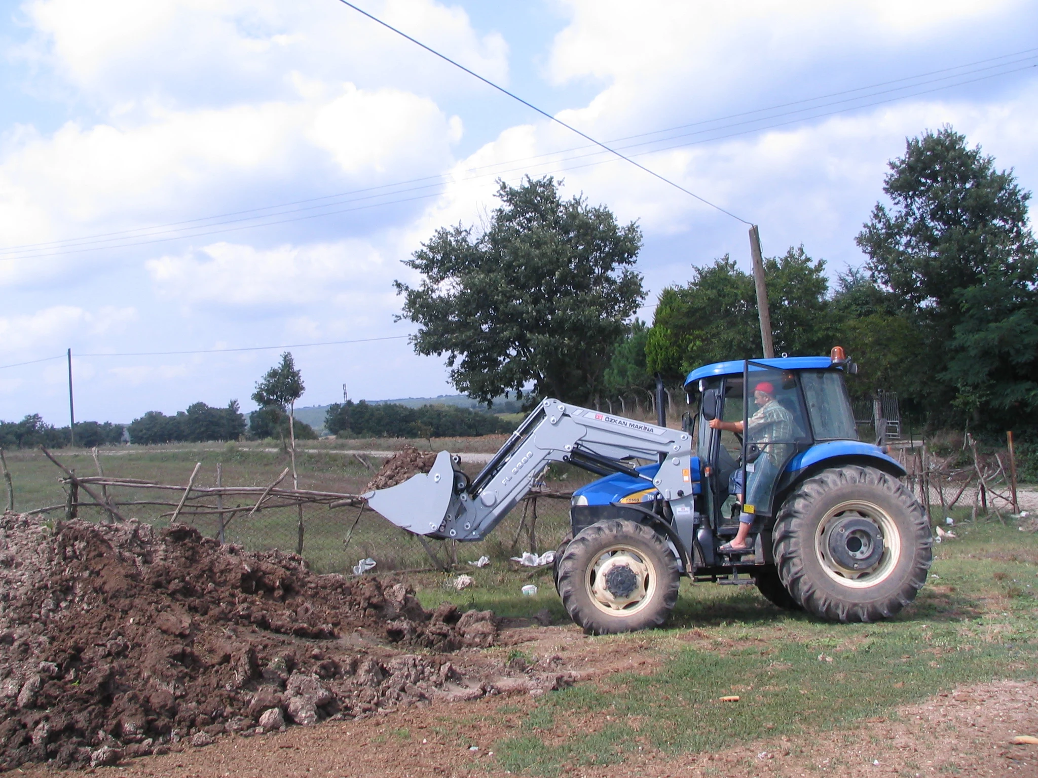 New Holland TD85D Özkan Makina uygulama 8