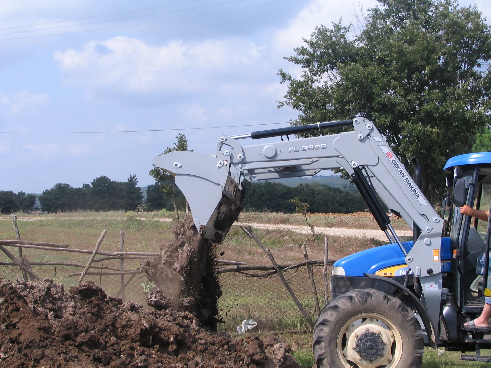 New Holland TD85D Özkan Makina uygulama 9