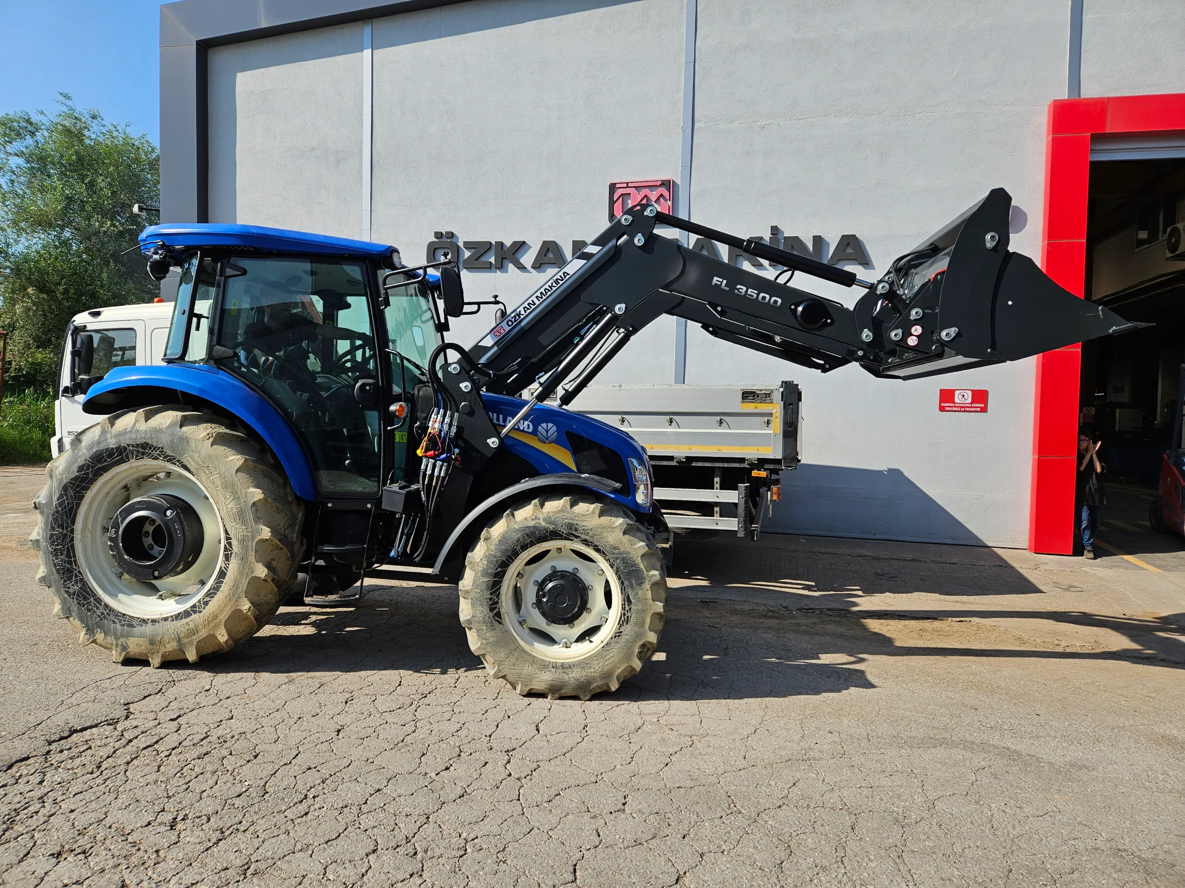 New Holland TD90D Özkan Makina uygulama 1