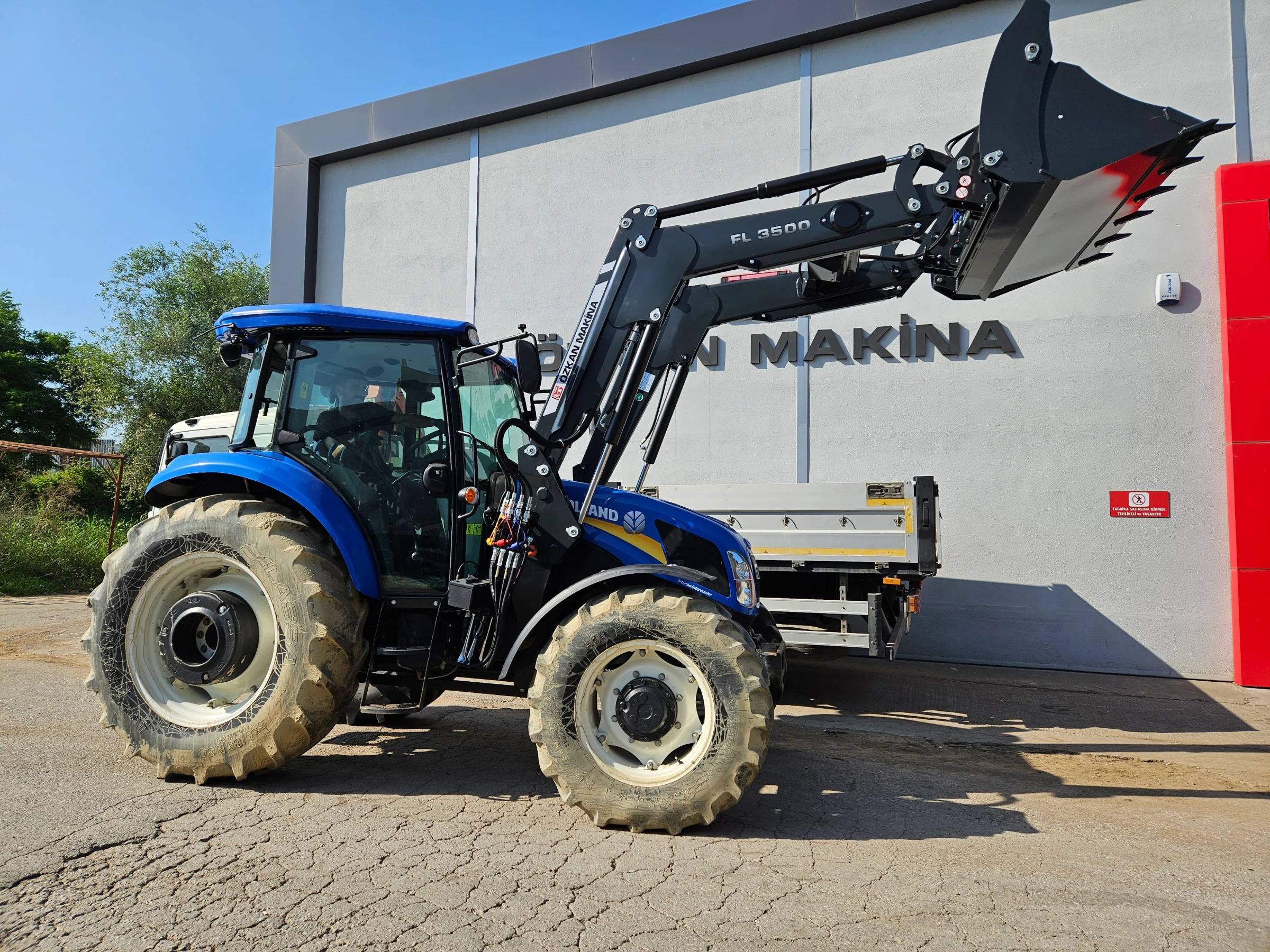 New Holland TD90D Özkan Makina uygulama 2