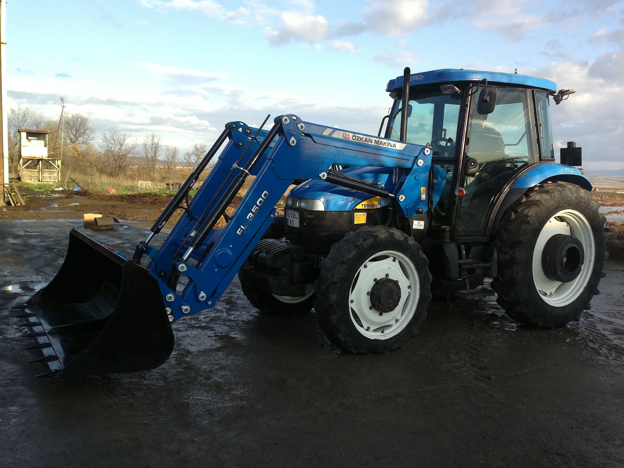 New Holland TD95 Özkan Makina uygulama 1