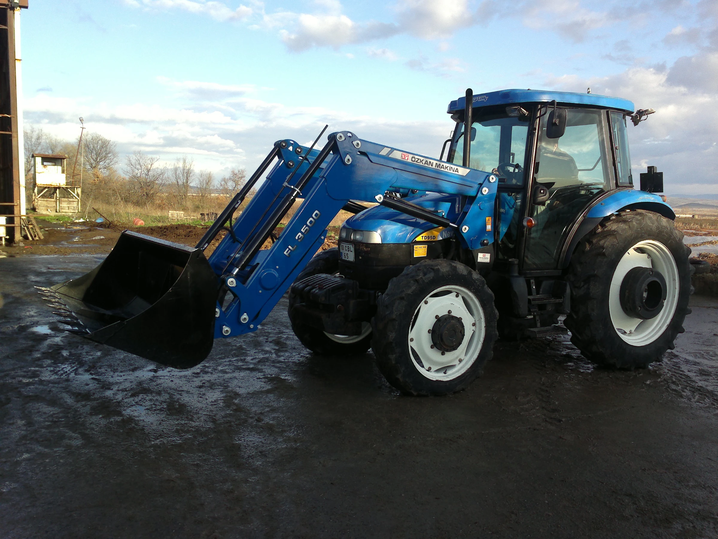 New Holland TD95 Özkan Makina uygulama 10