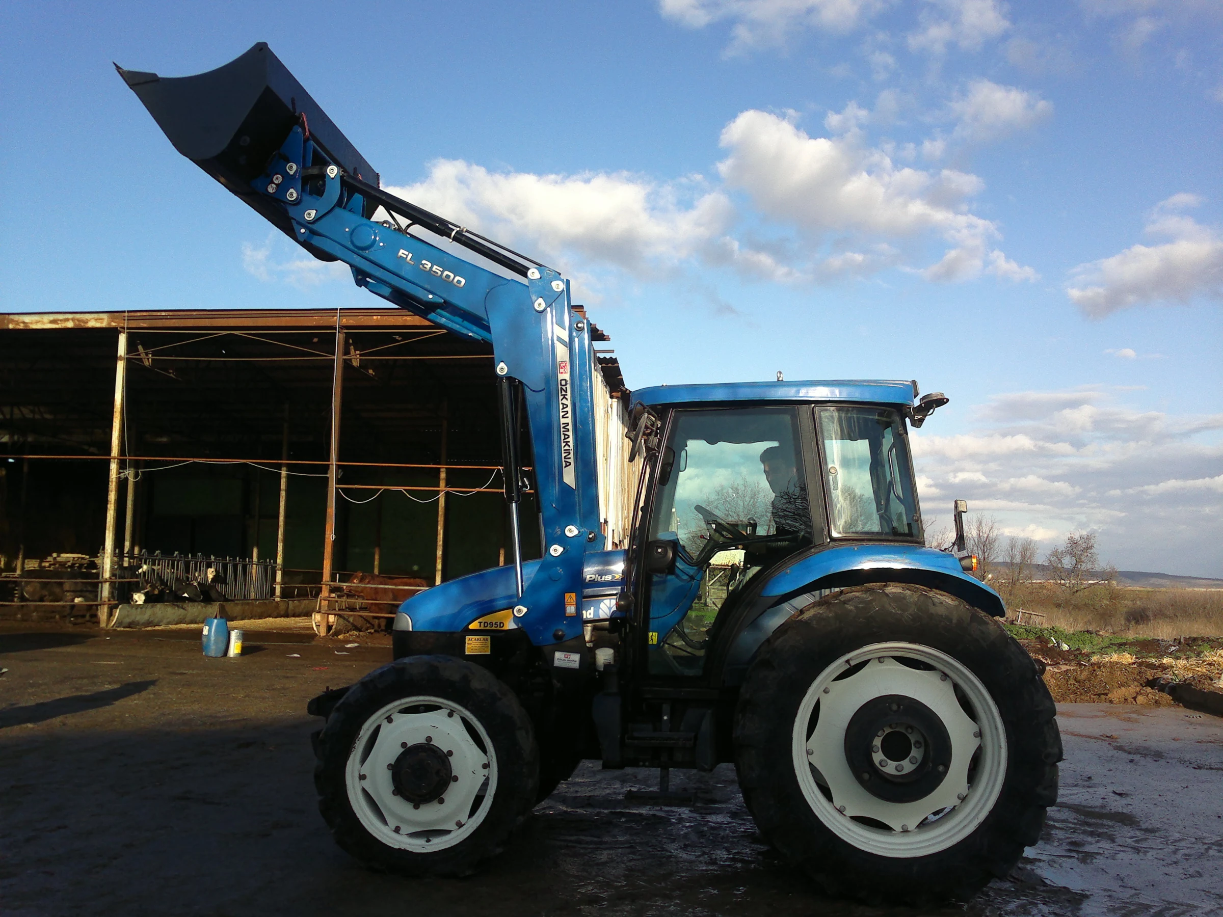 New Holland TD95 Özkan Makina uygulama 2