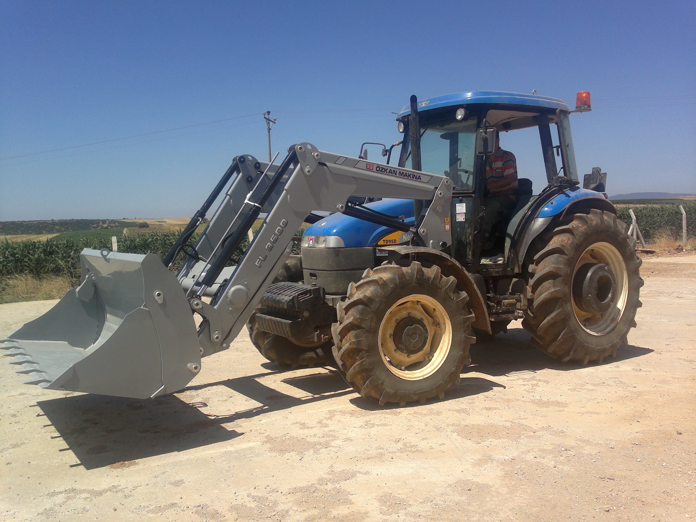 New Holland TD95 Özkan Makina uygulama 5