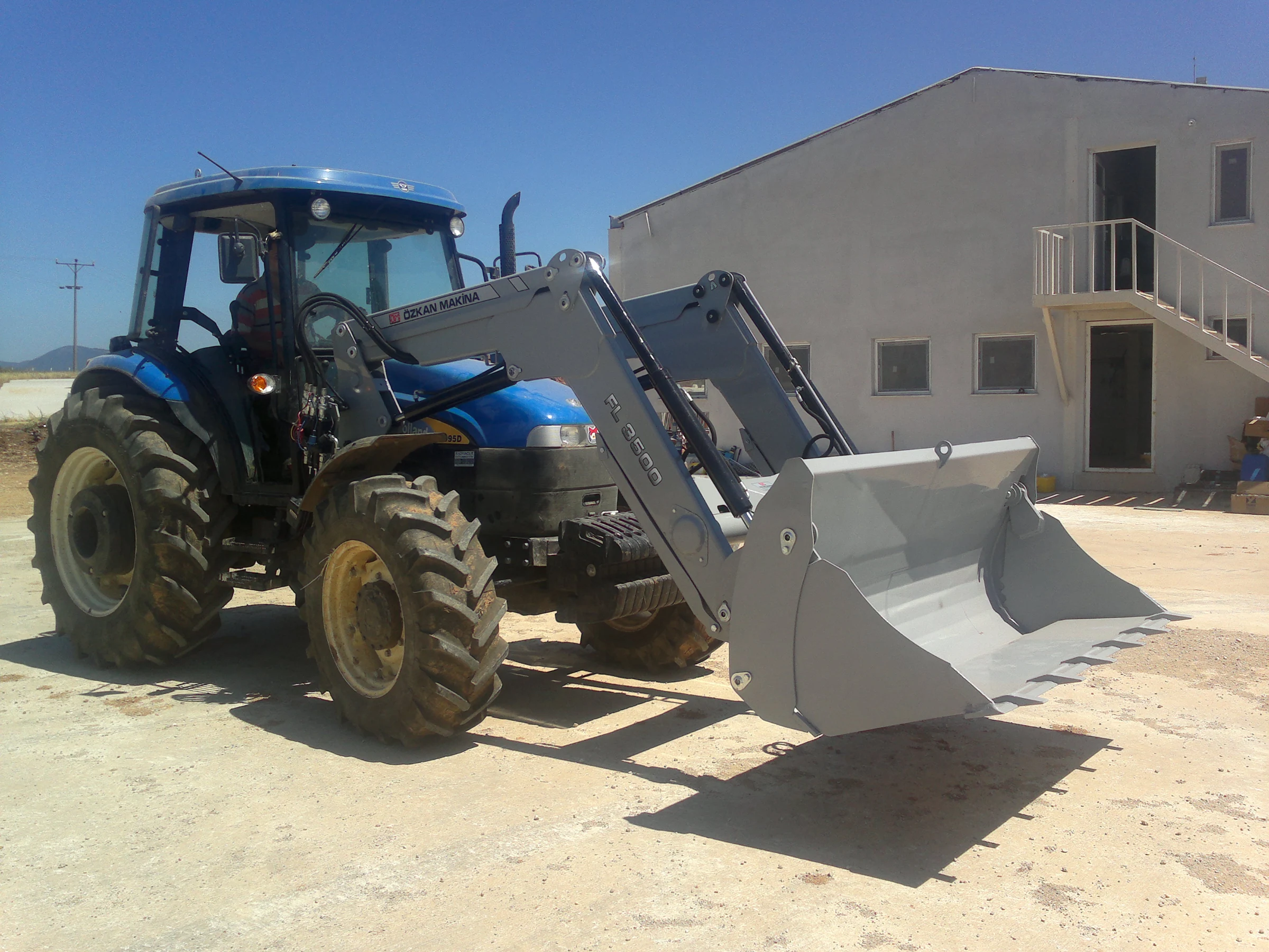 New Holland TD95 Özkan Makina uygulama 6