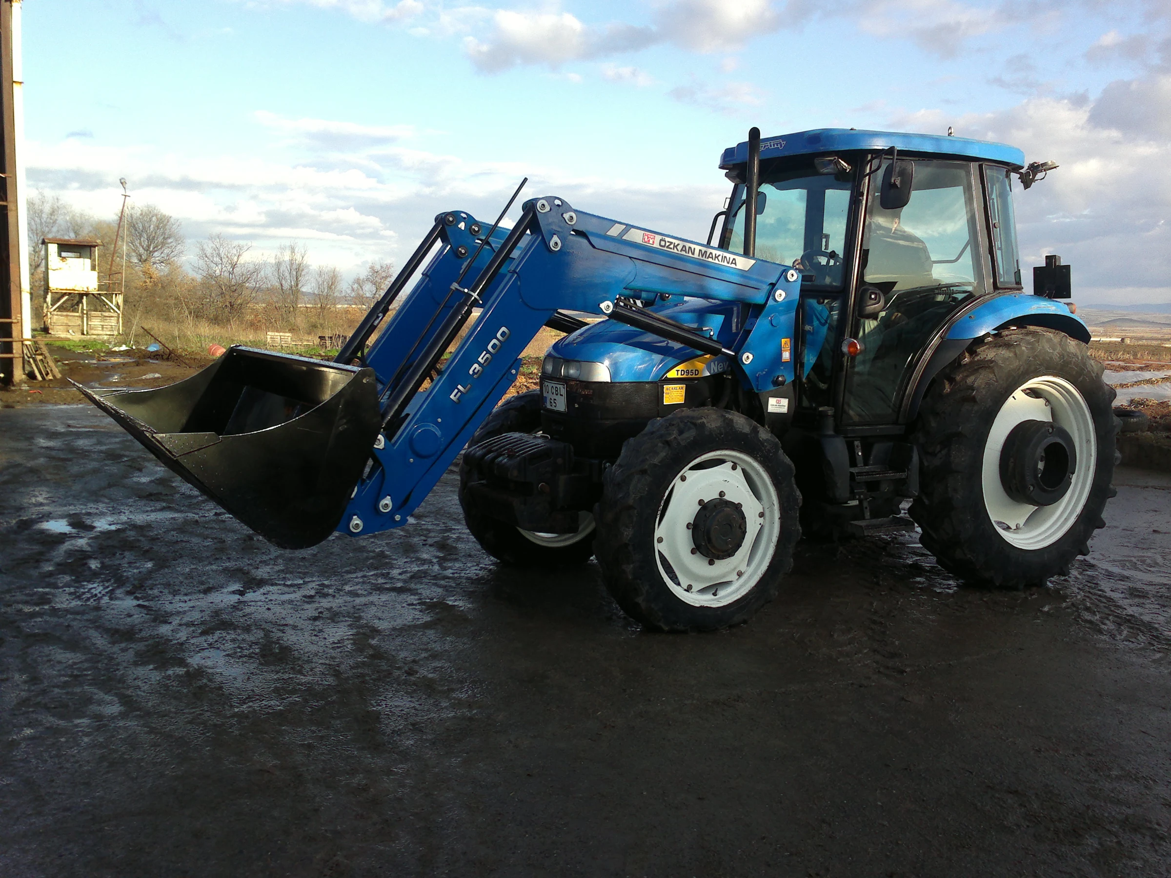 New Holland TD95 Özkan Makina uygulama 7