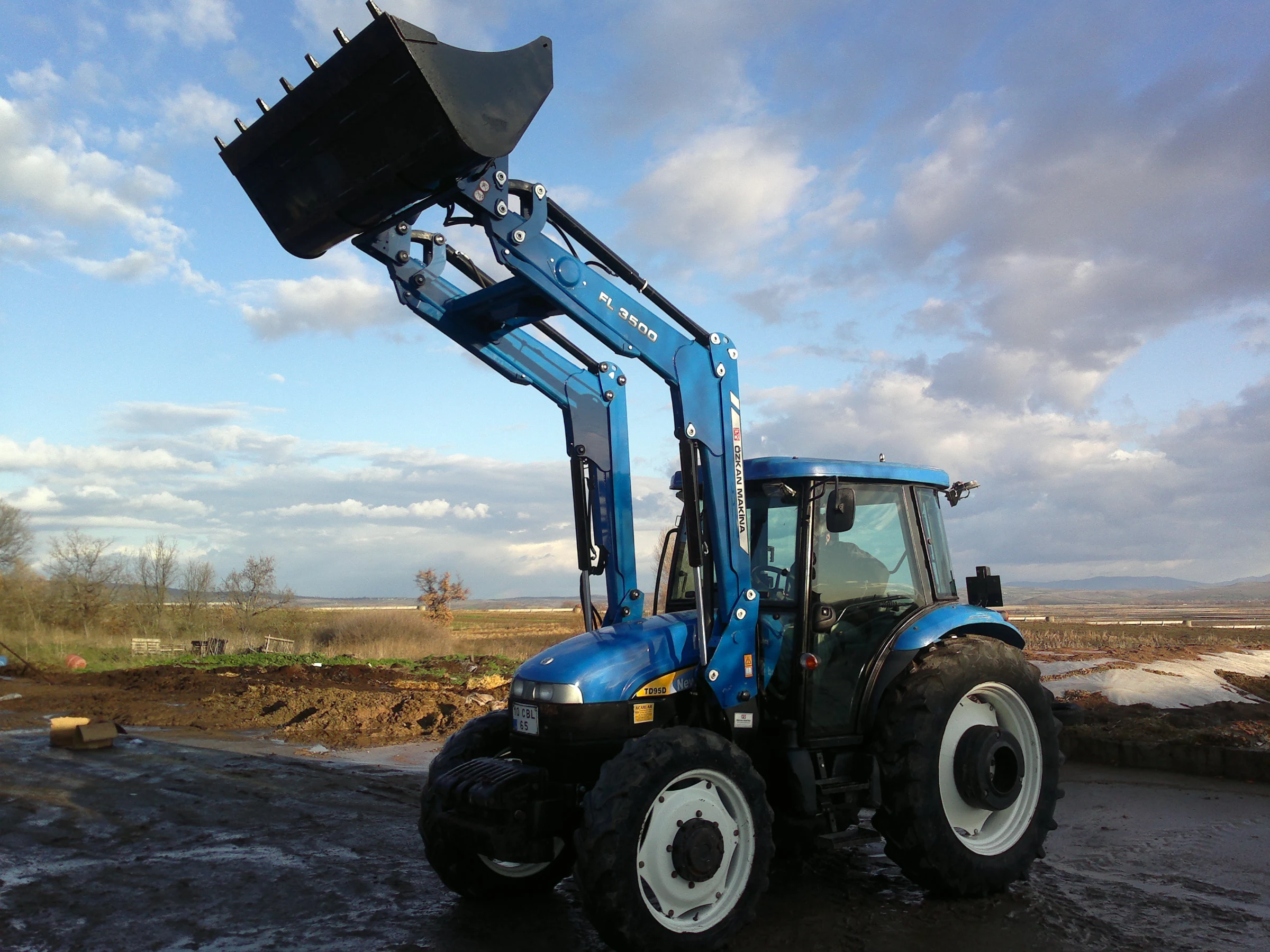 New Holland TD95 Özkan Makina uygulama 8