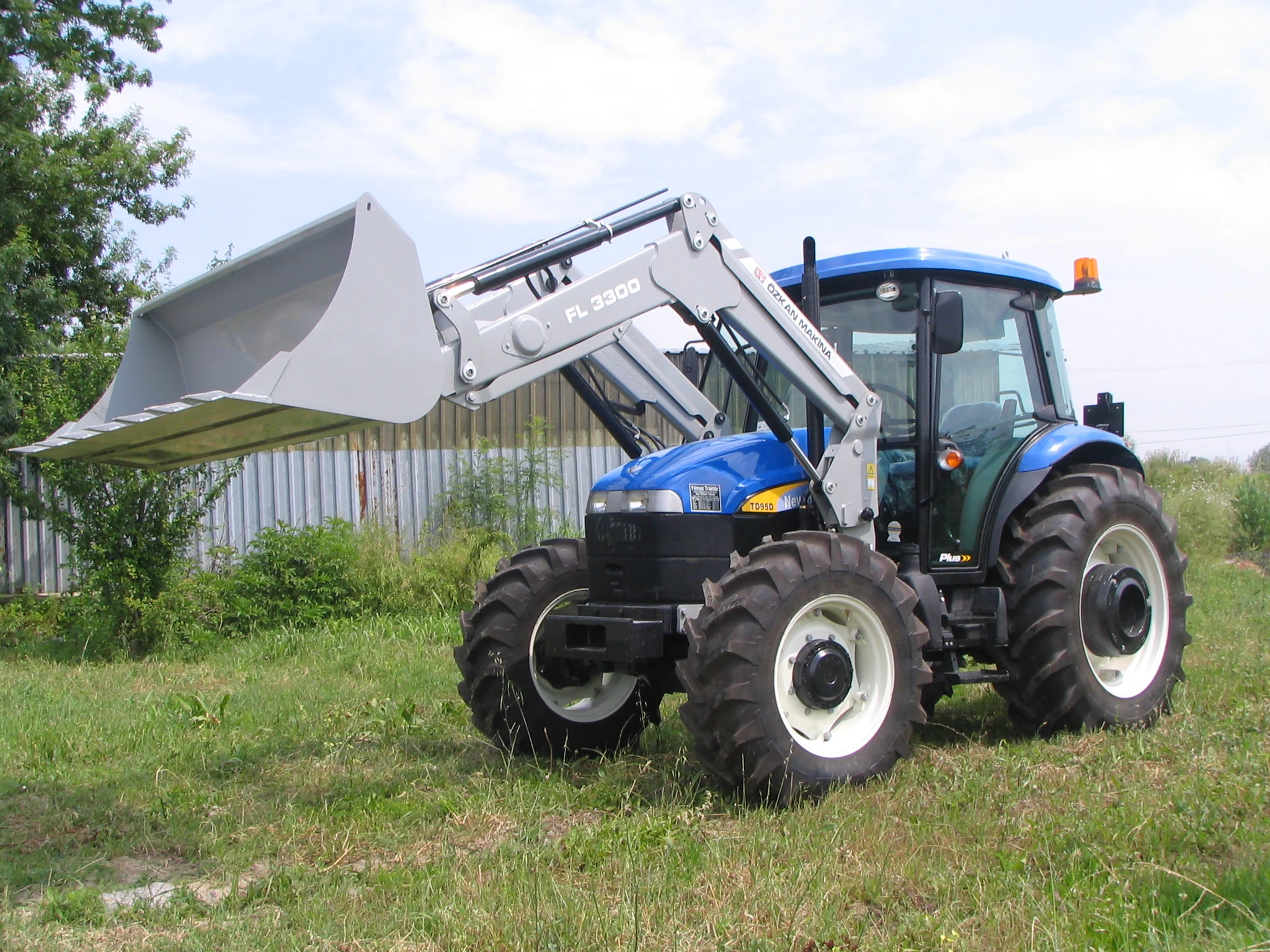 New Holland TD95D Özkan Makina uygulama 2
