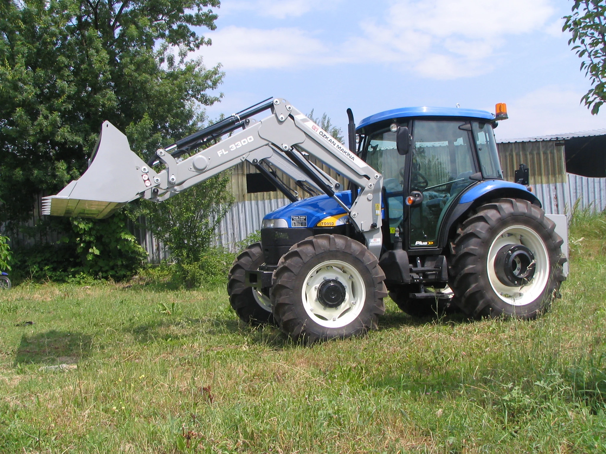 New Holland TD95D Özkan Makina uygulama 3
