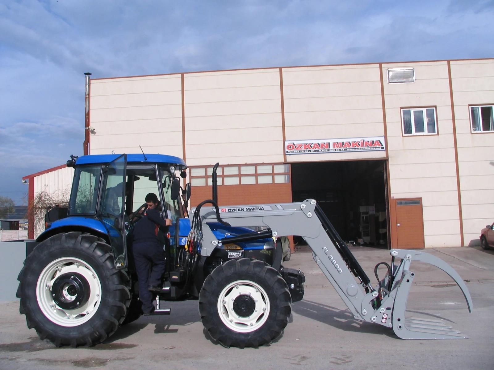 New Holland TD95D Özkan Makina uygulama 4