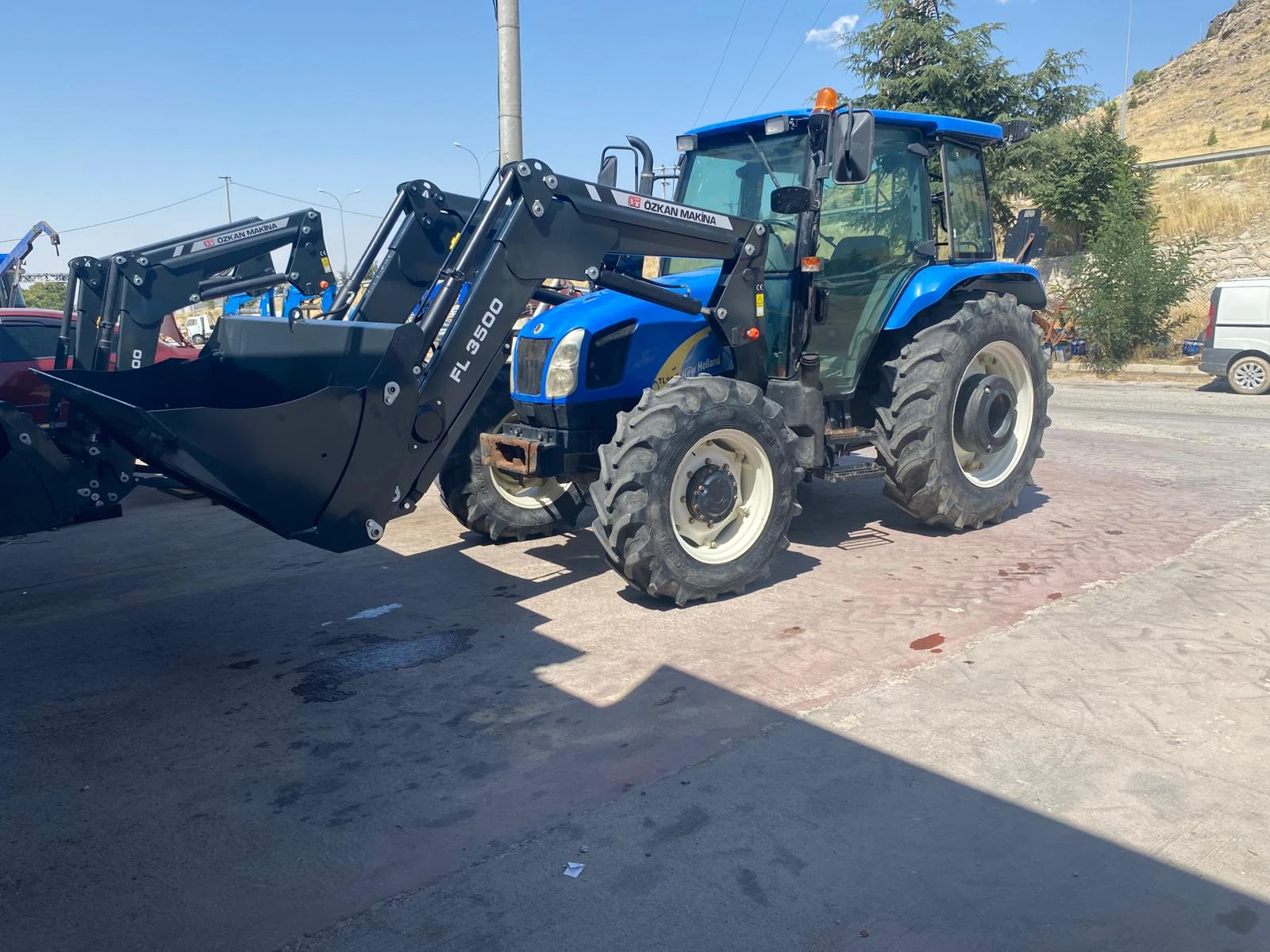 New Holland TLA90 Özkan Makina uygulama 1
