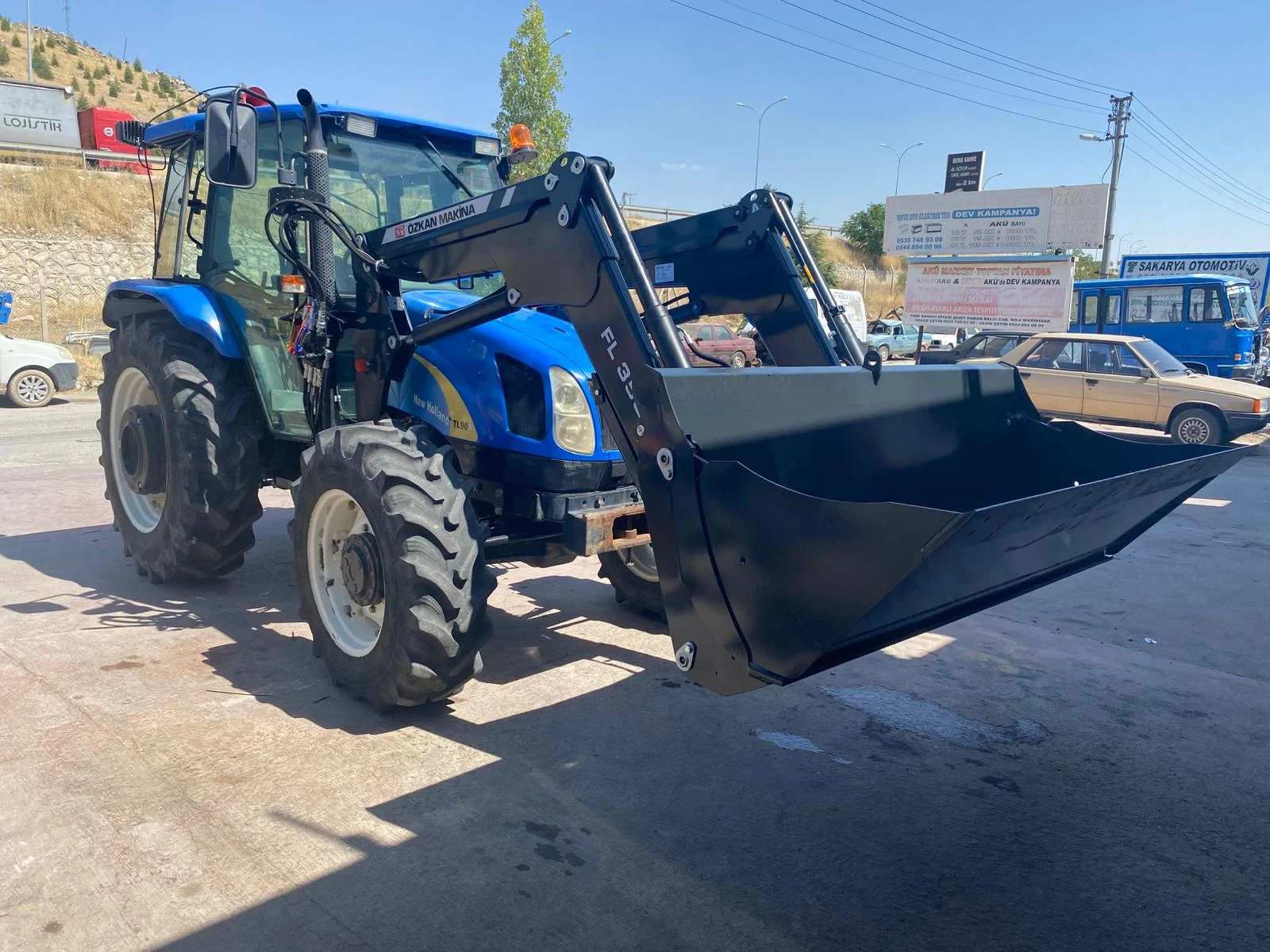 New Holland TLA90 Özkan Makina uygulama 2
