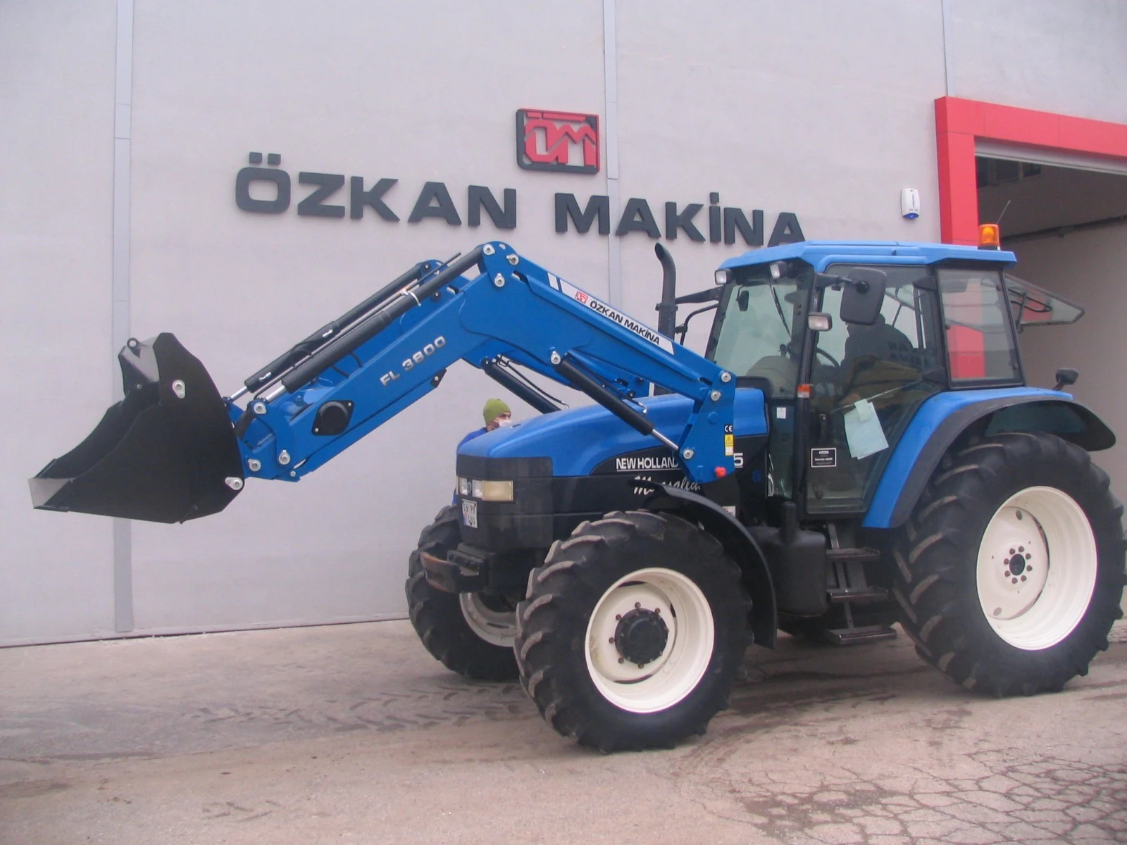 New Holland TM125 Özkan Makina uygulama 2