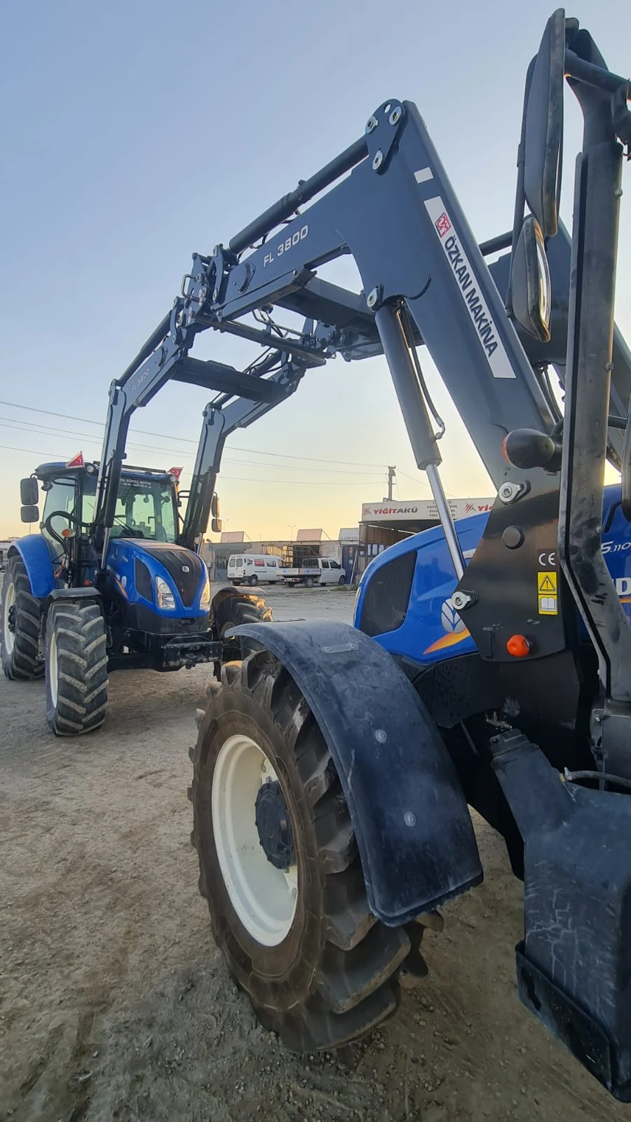 New Holland TR5.100 Özkan Makina uygulama 15