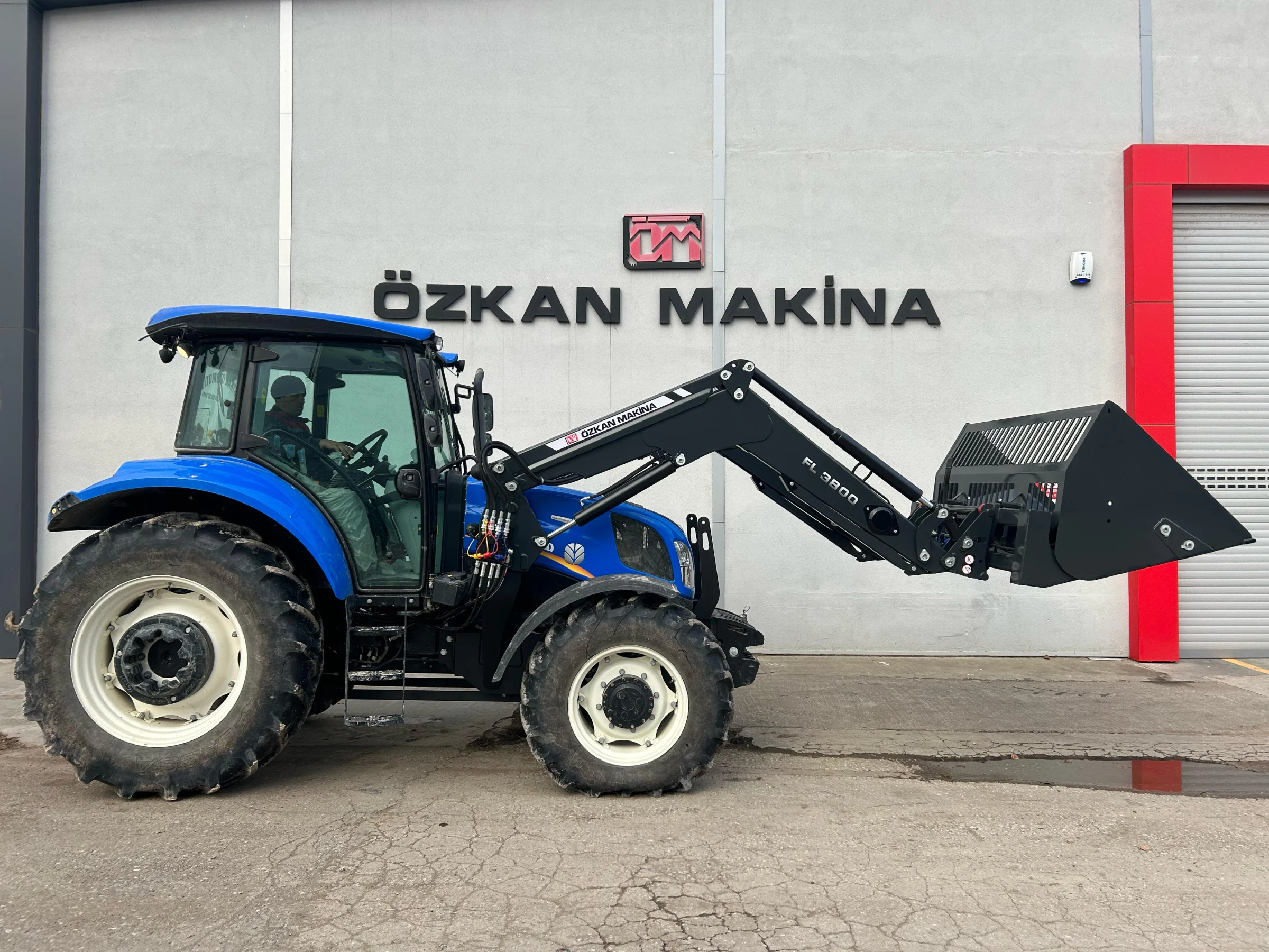 New Holland TR5.100 Özkan Makina uygulama 1