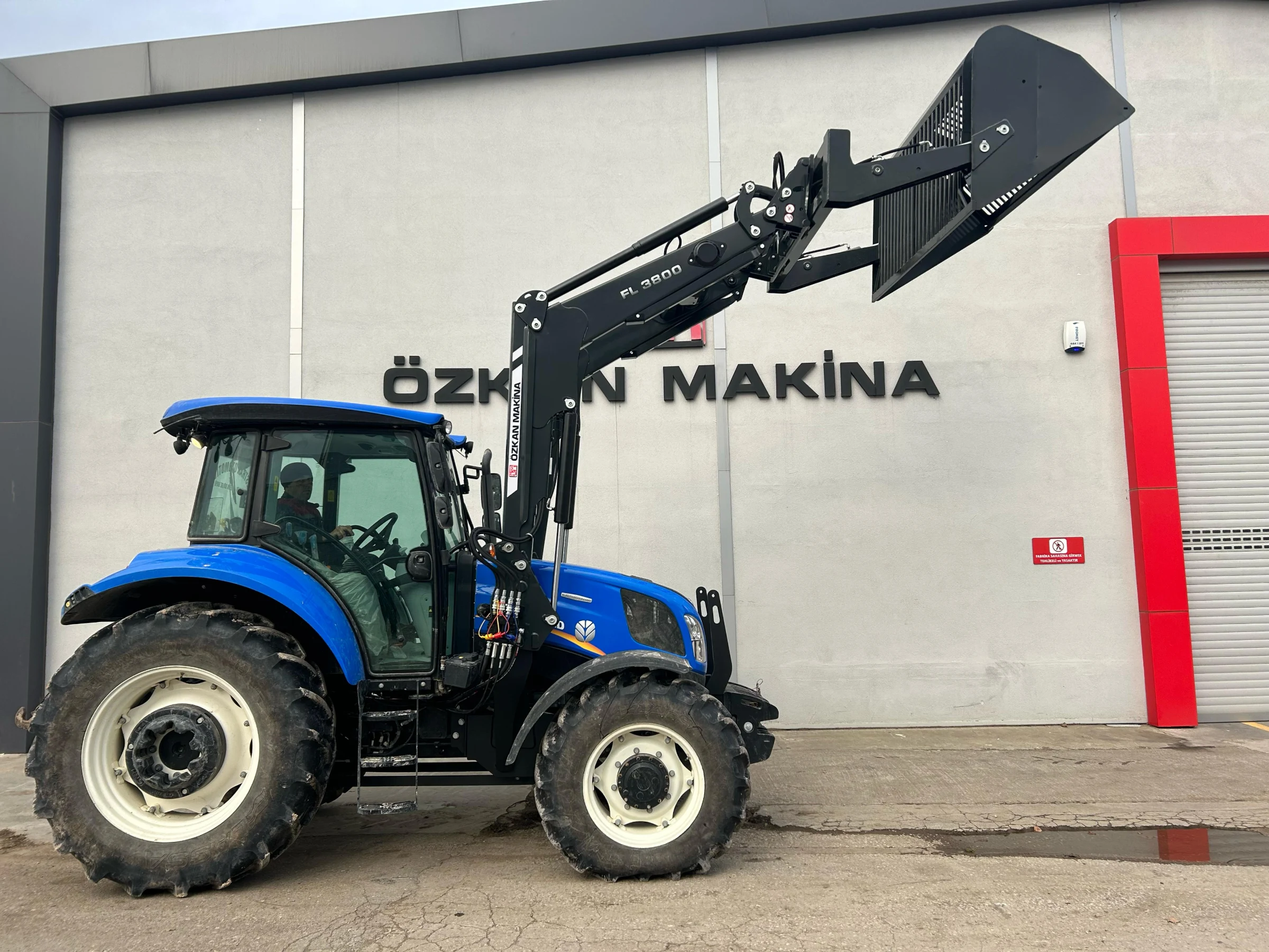 New Holland TR5.100 Özkan Makina uygulama 10