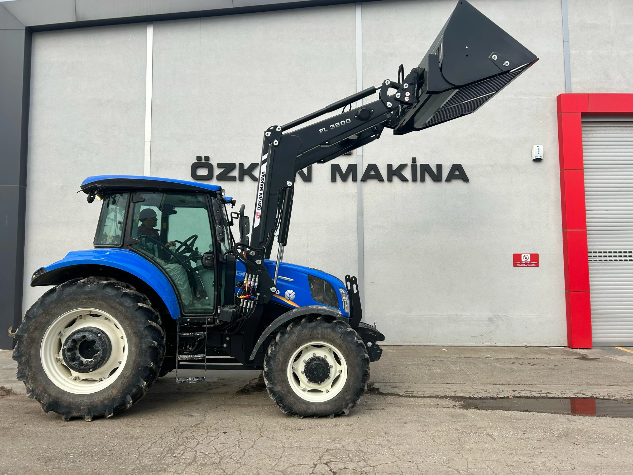 New Holland TR5.100 Özkan Makina uygulama 11