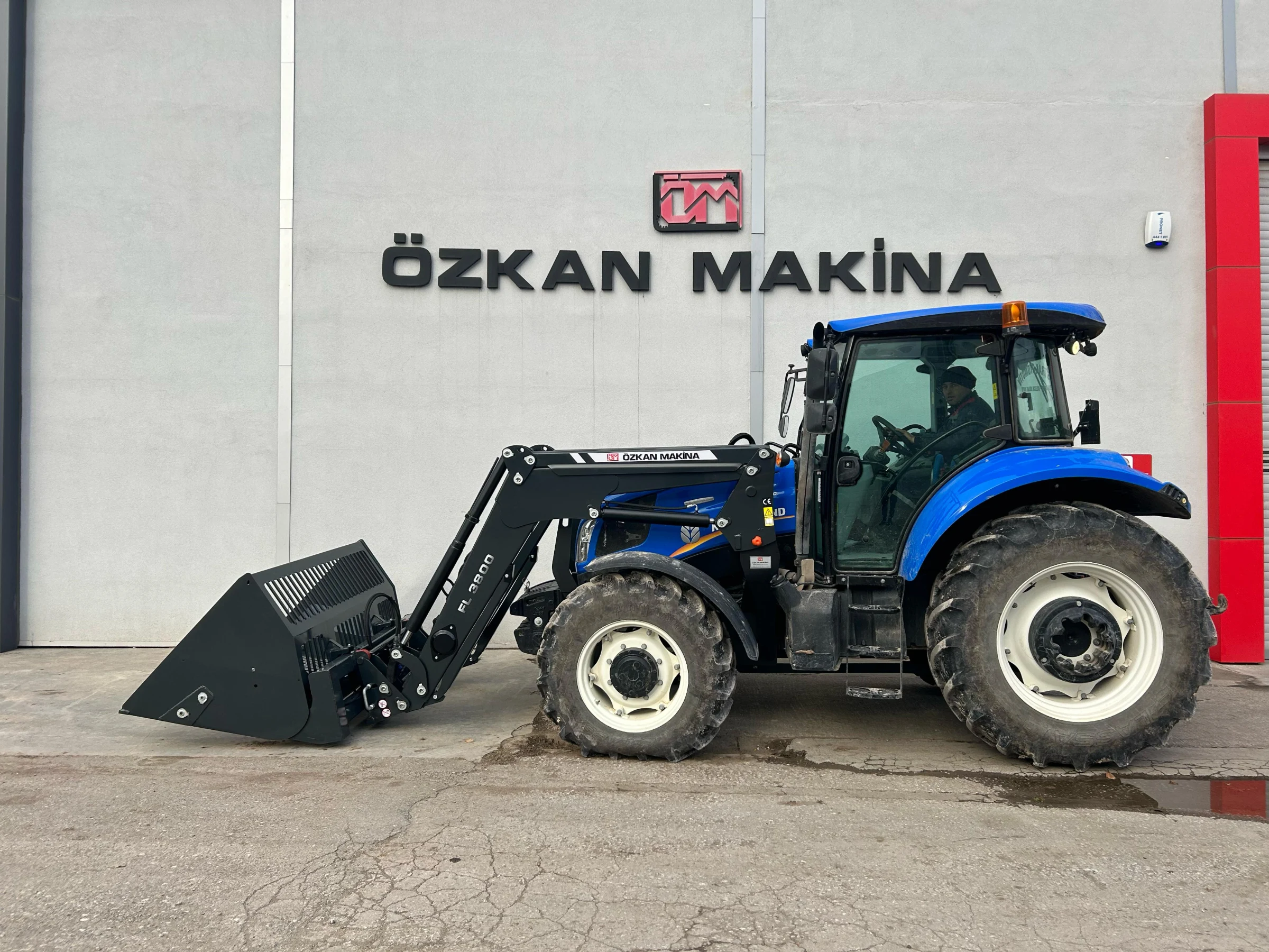 New Holland TR5.100 Özkan Makina uygulama 2