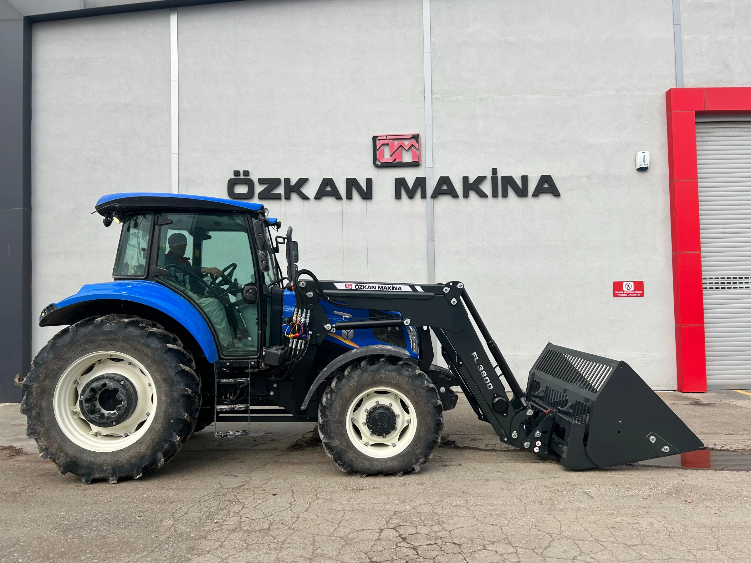 New Holland TR5.100 Özkan Makina uygulama 7