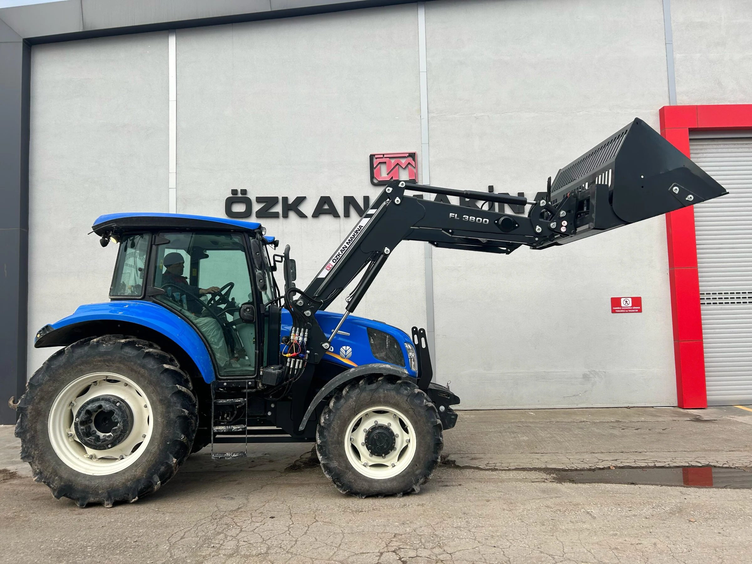 New Holland TR5.100 Özkan Makina uygulama 8